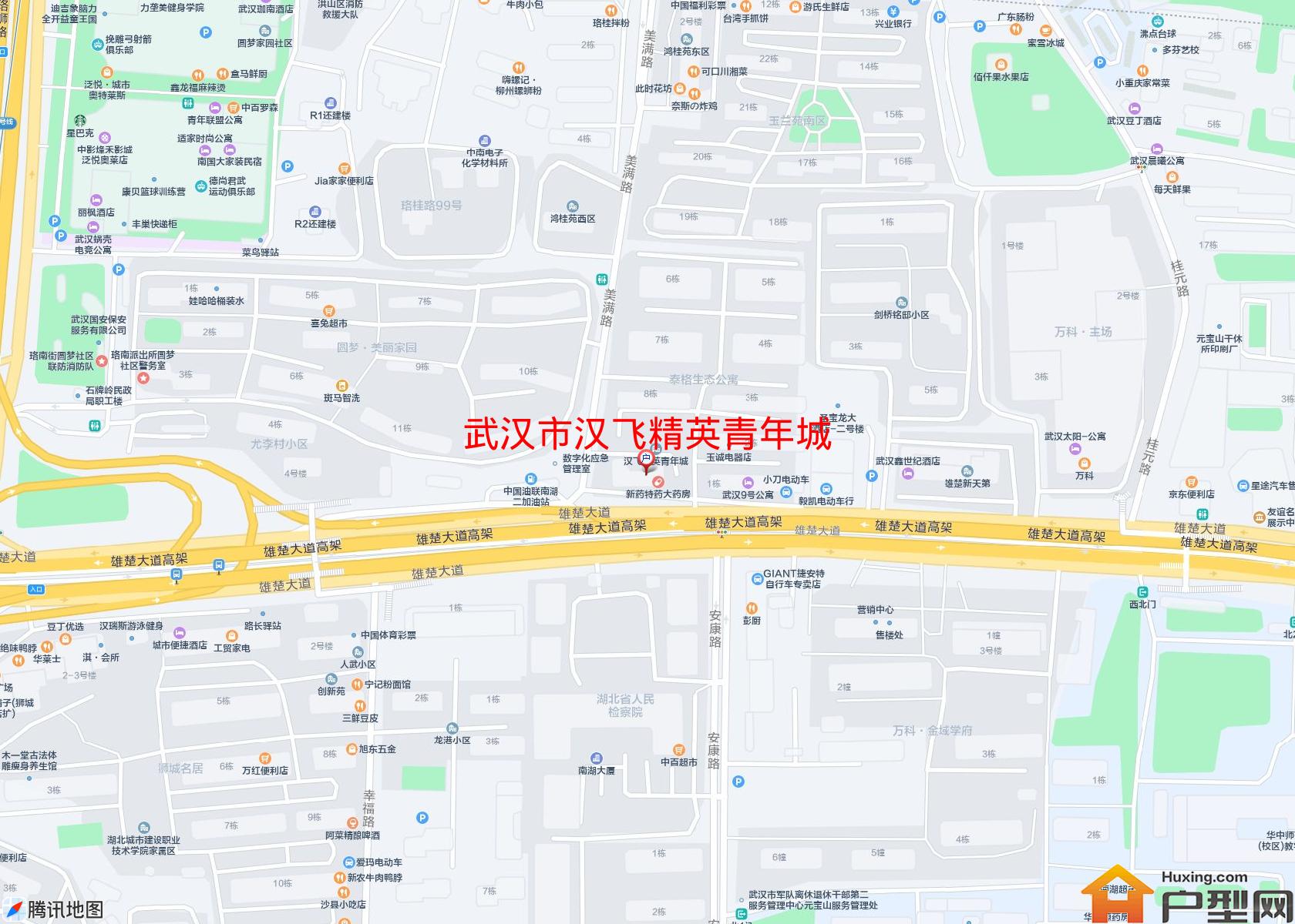 汉飞精英青年城小区 - 户型网
