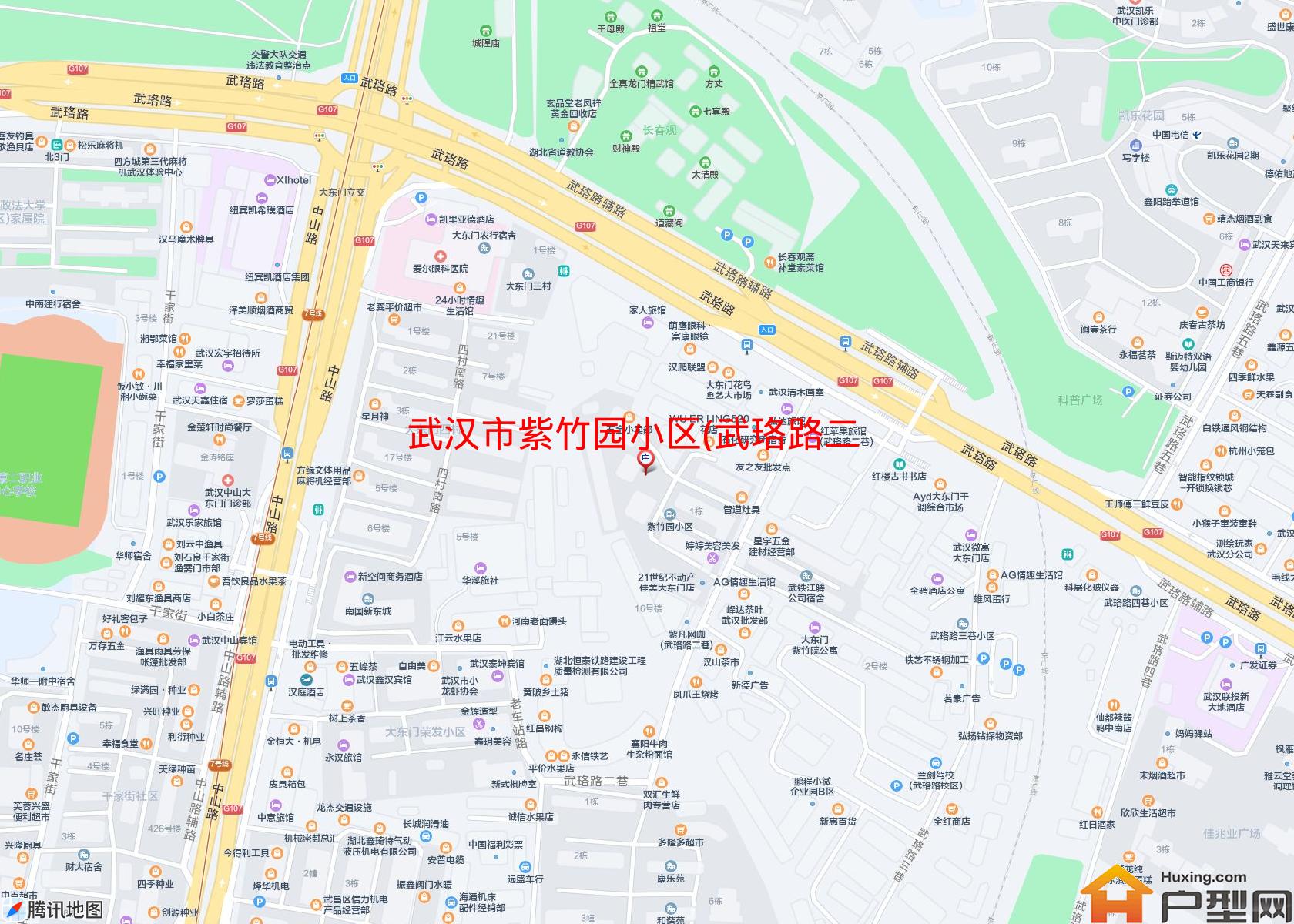 紫竹园小区(武珞路二巷)小区 - 户型网