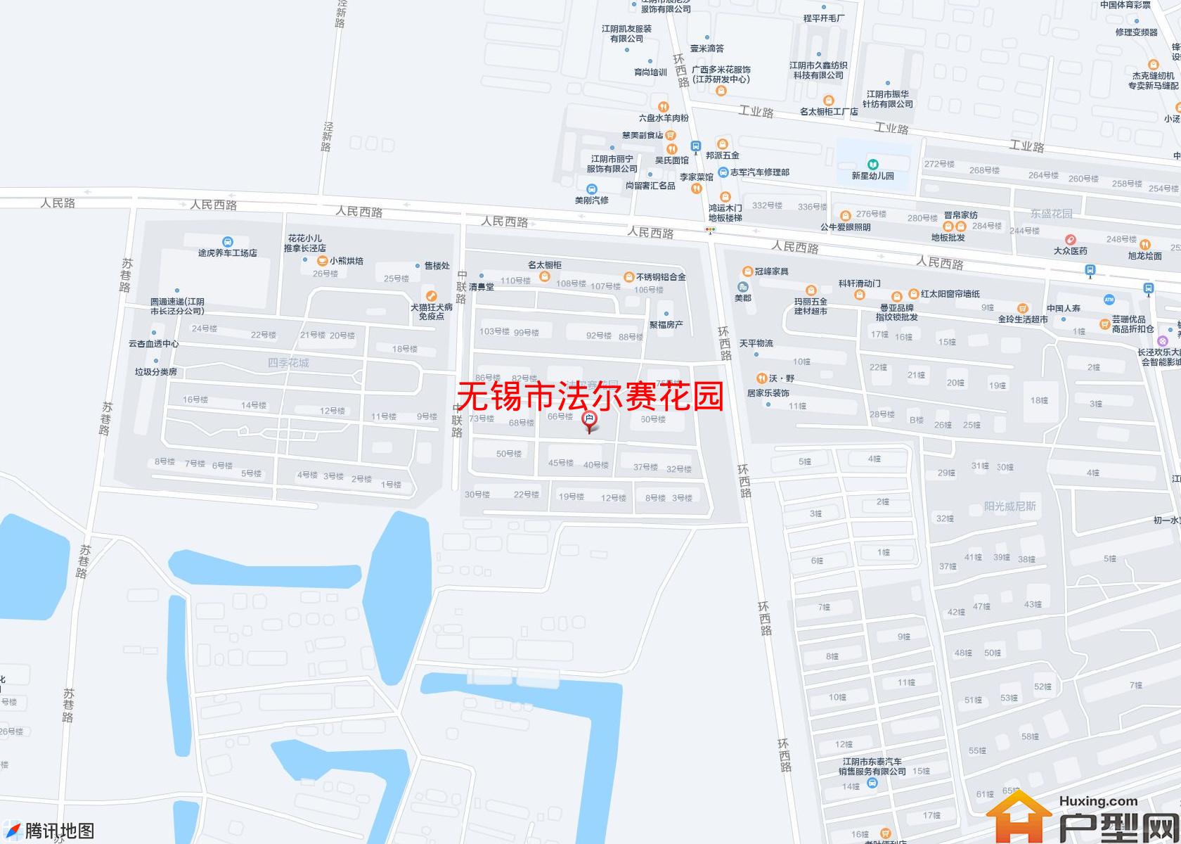 法尔赛花园小区 - 户型网