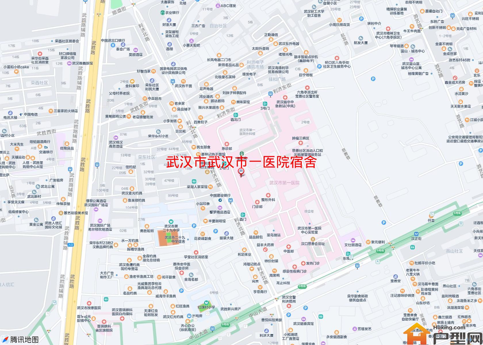 武汉市一医院宿舍小区 - 户型网