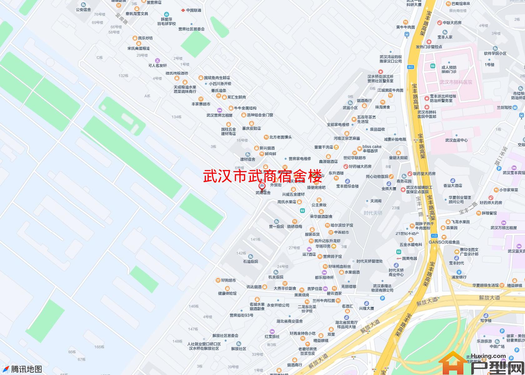 武商宿舍楼小区 - 户型网