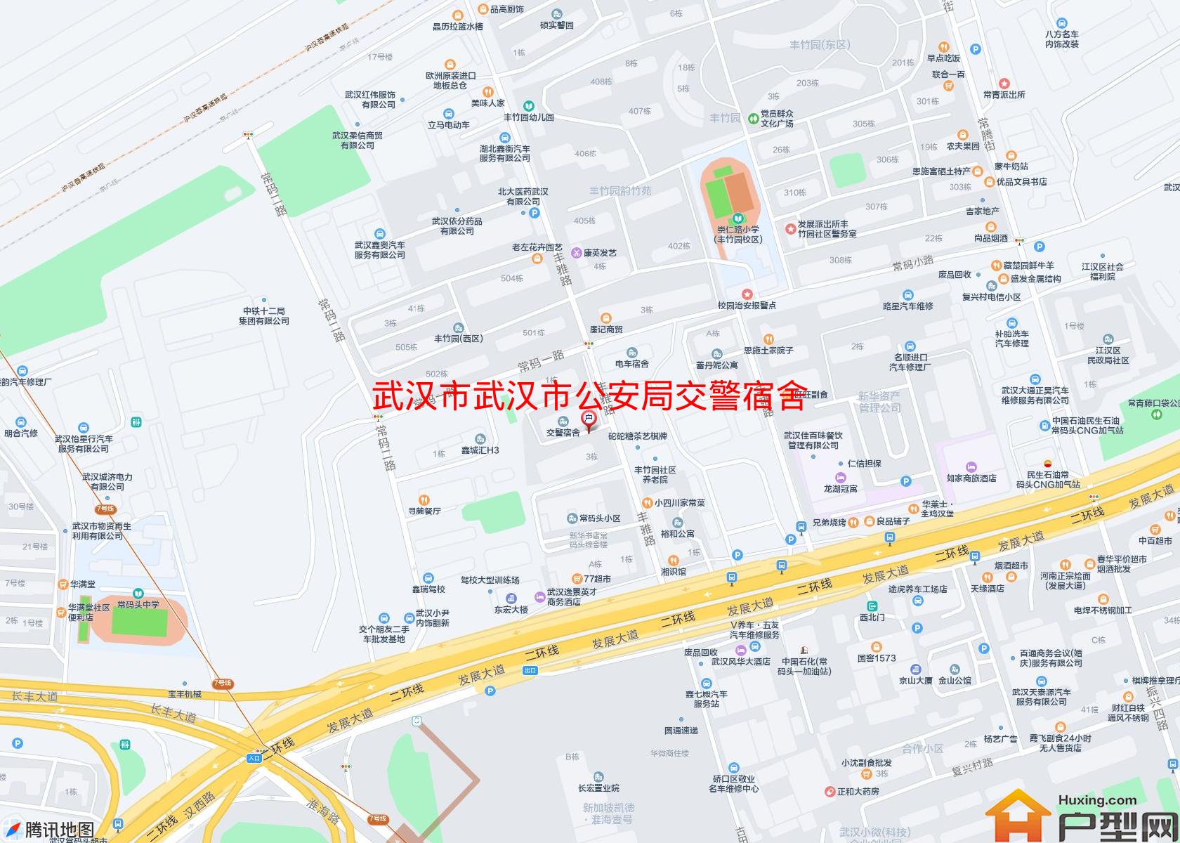 武汉市公安局交警宿舍小区 - 户型网
