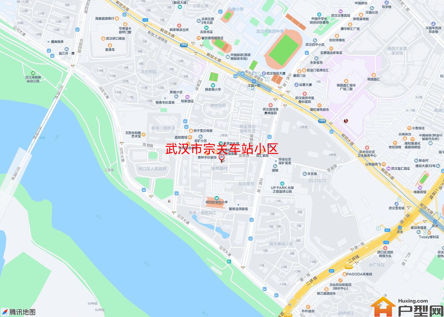 宗关车站小区小区 - 户型网