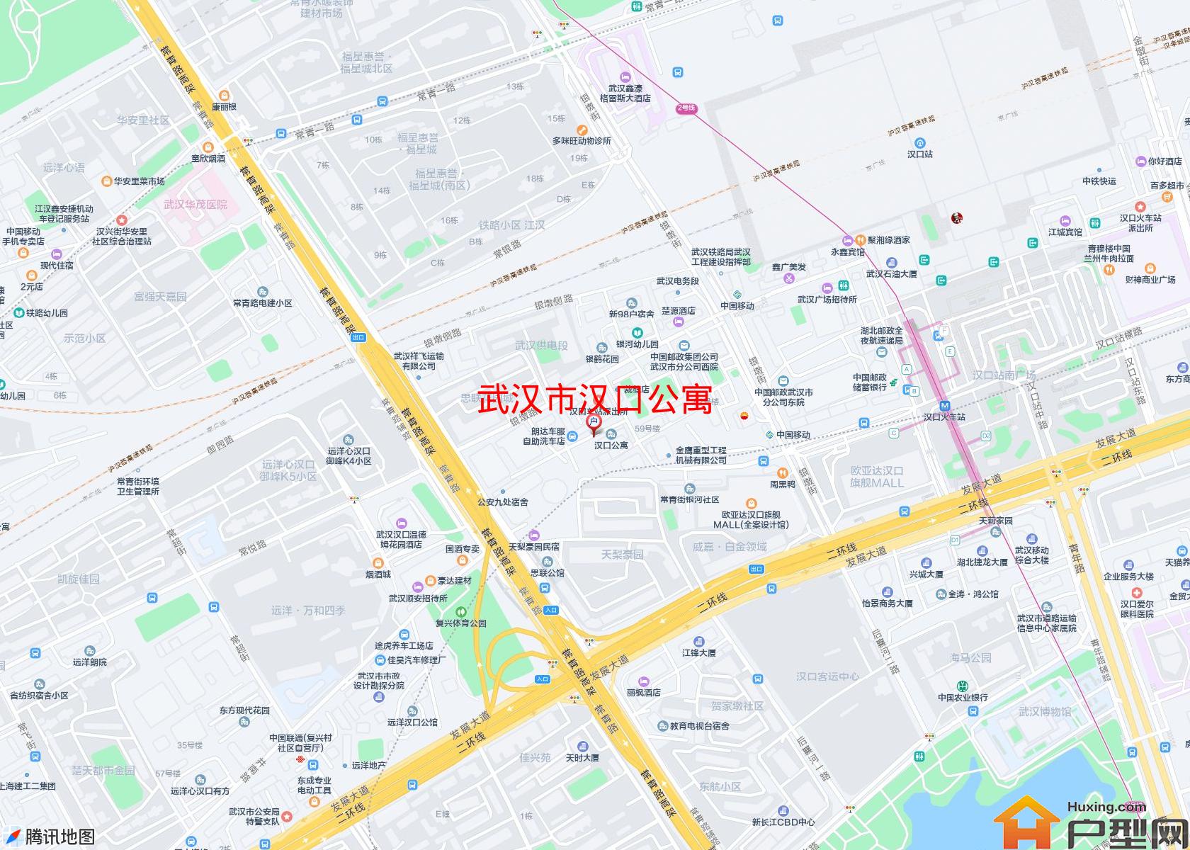 汉口公寓小区 - 户型网