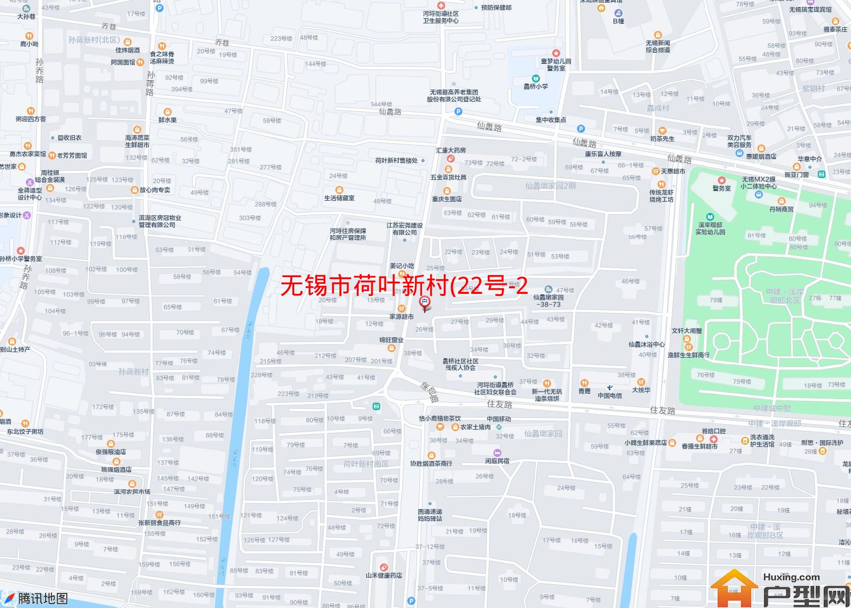 荷叶新村(22号-25号)小区 - 户型网