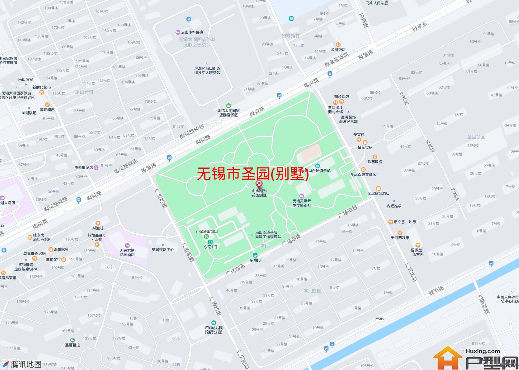 圣园(别墅)小区 - 户型网 圣园(别墅)小区 - 户型网