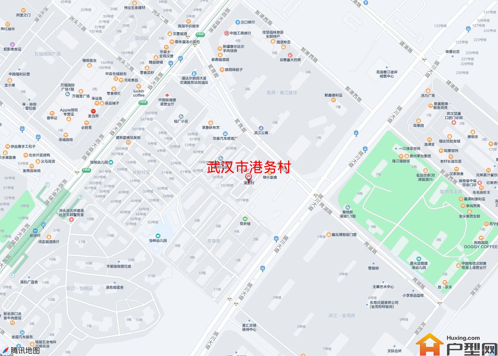 港务村小区 - 户型网