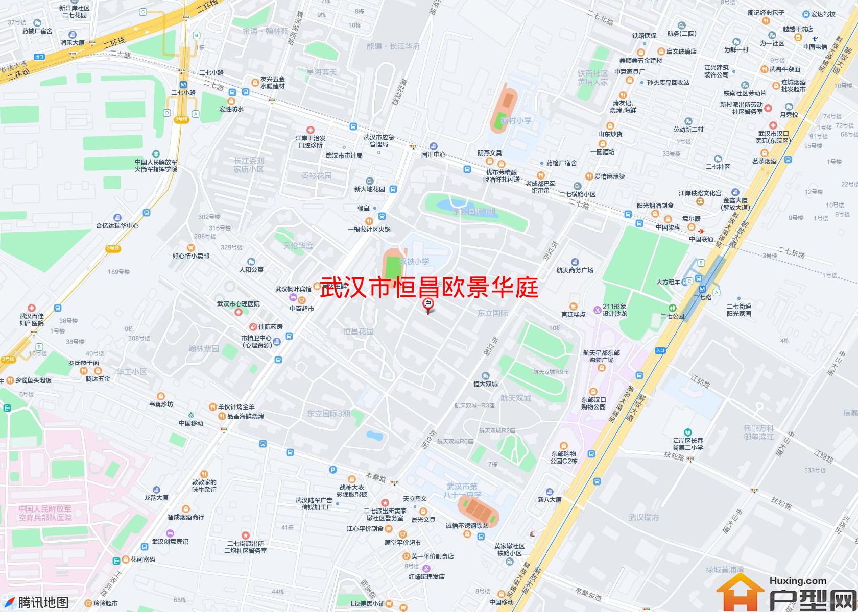 恒昌欧景华庭小区 - 户型网