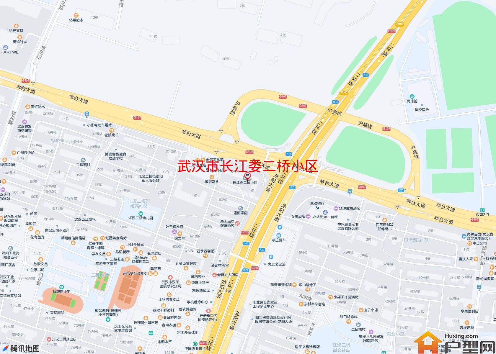长江委二桥小区小区 - 户型网