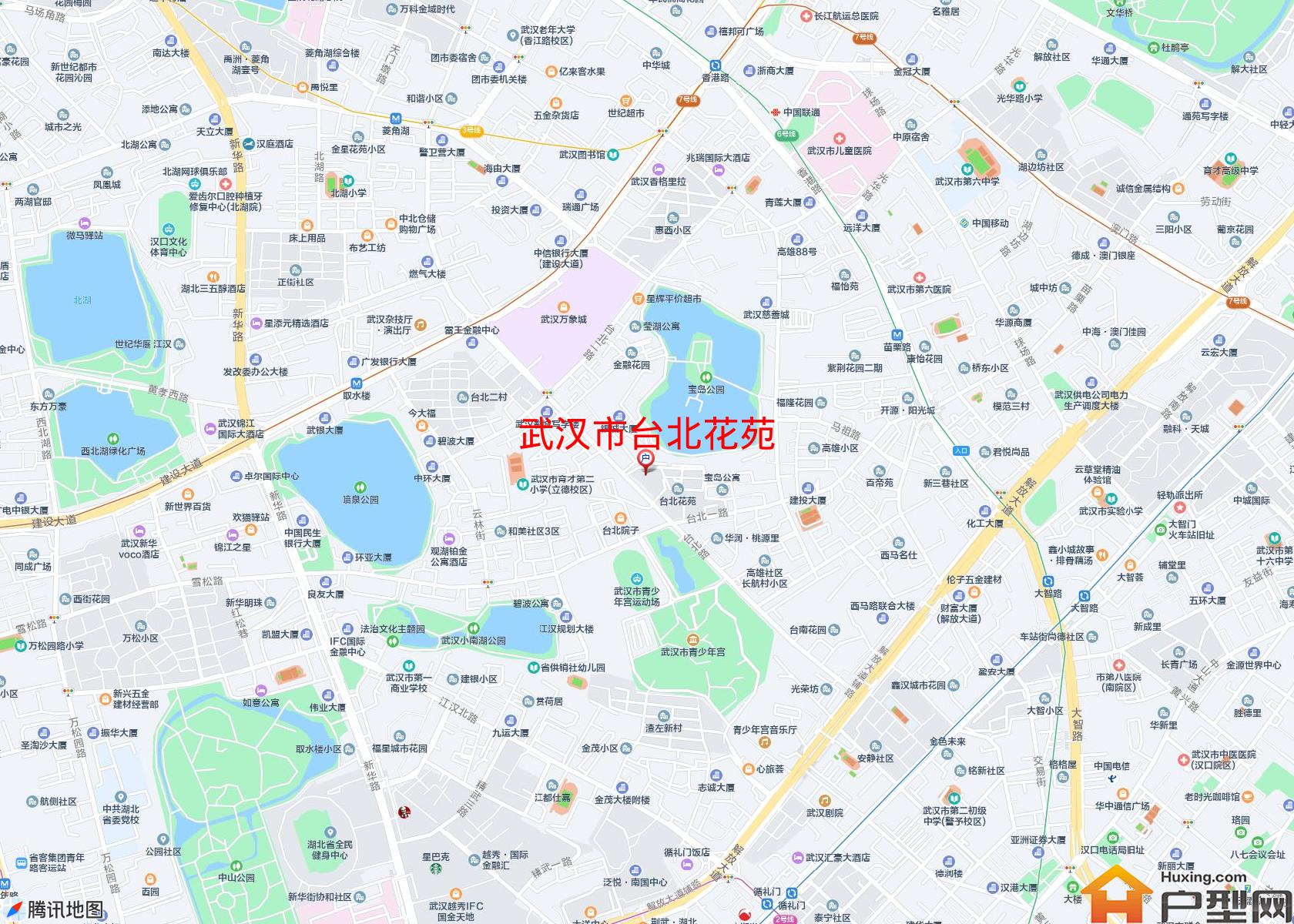 台北花苑小区 - 户型网