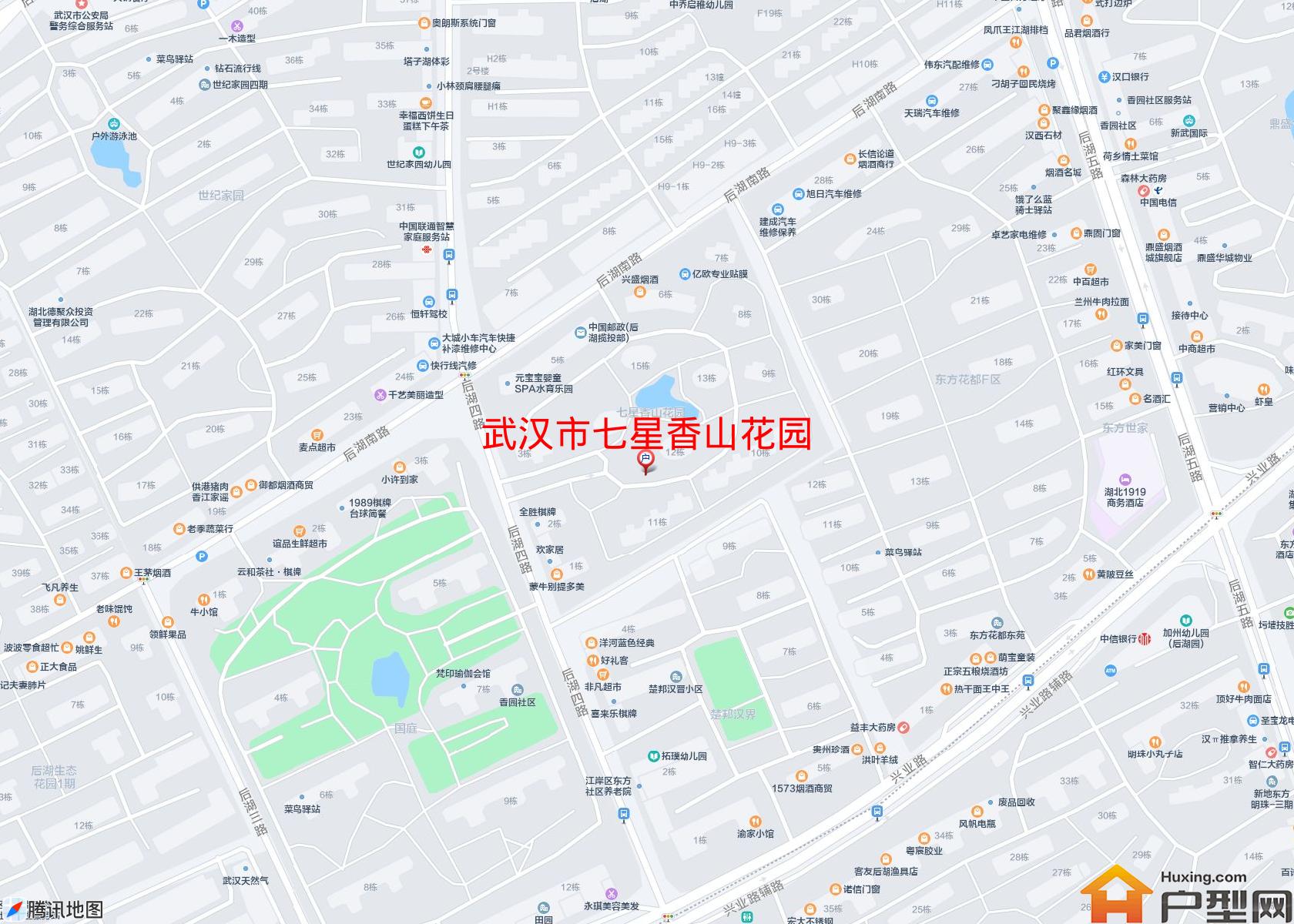 七星香山花园小区 - 户型网