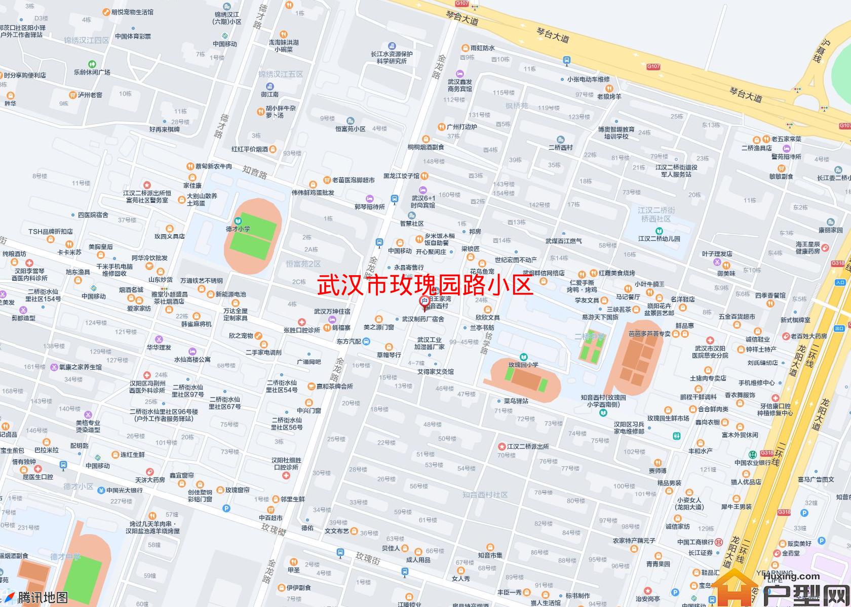 玫瑰园路小区小区 - 户型网