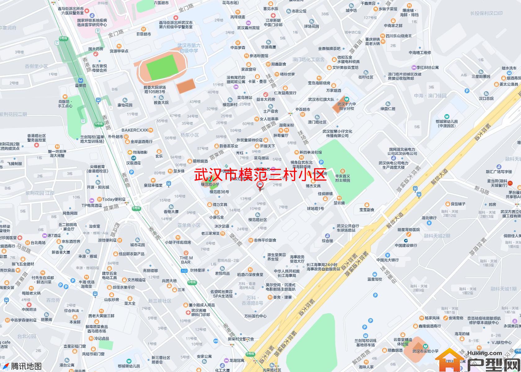 模范三村小区小区 - 户型网