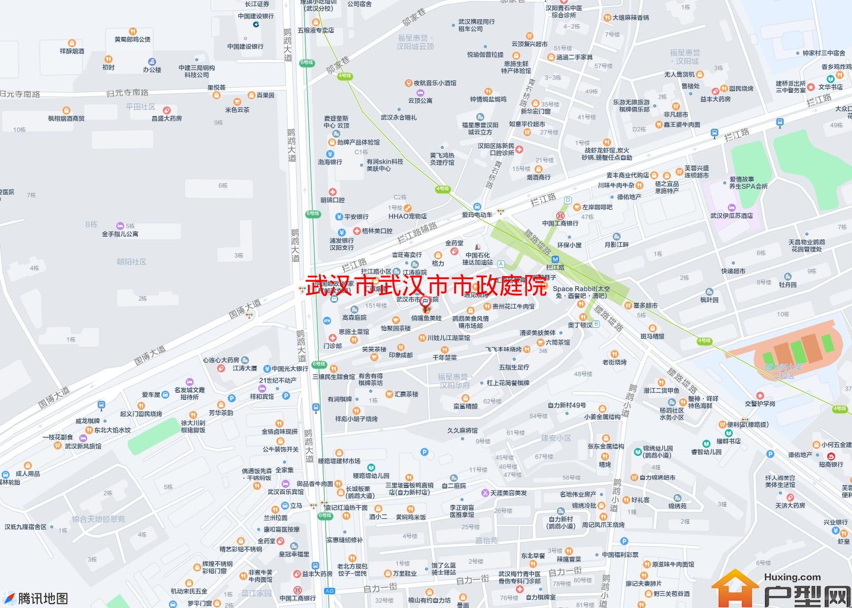 武汉市市政庭院小区 - 户型网
