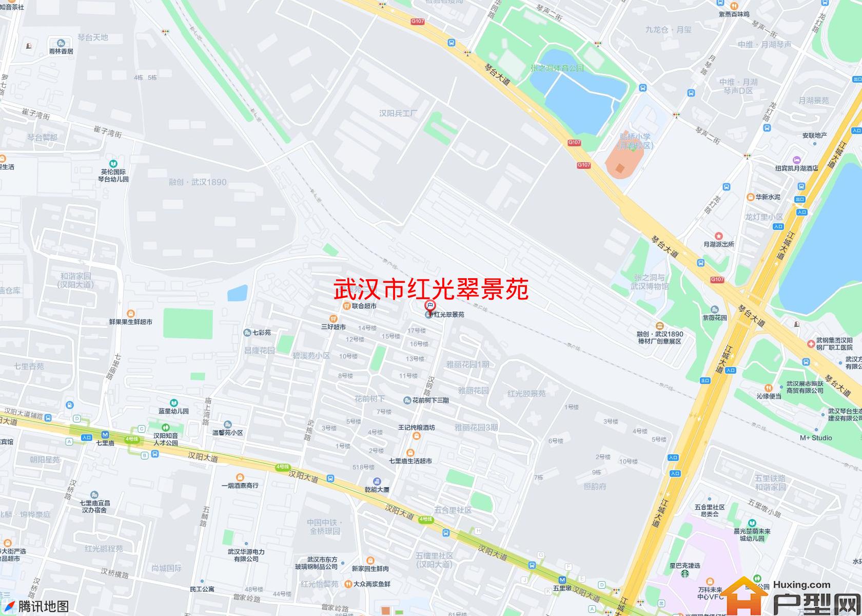 红光翠景苑小区 - 户型网