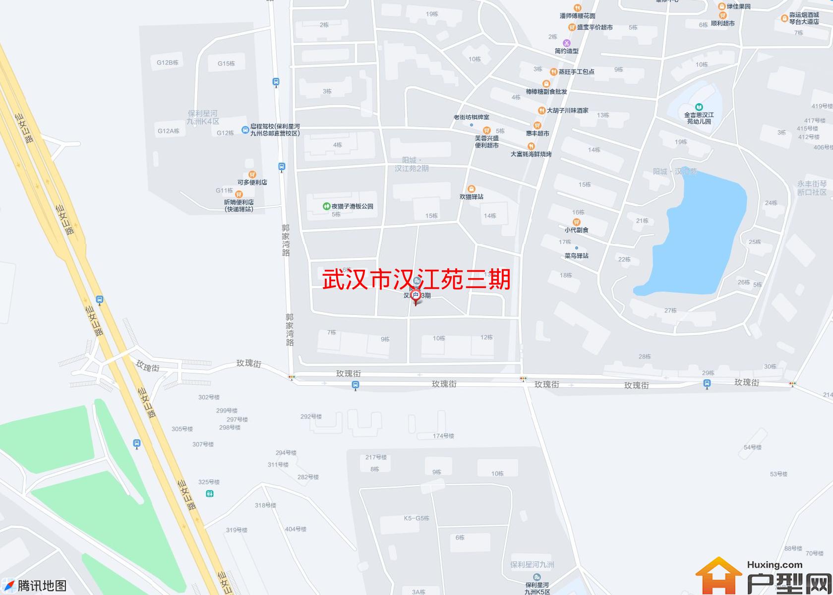 汉江苑三期小区 - 户型网