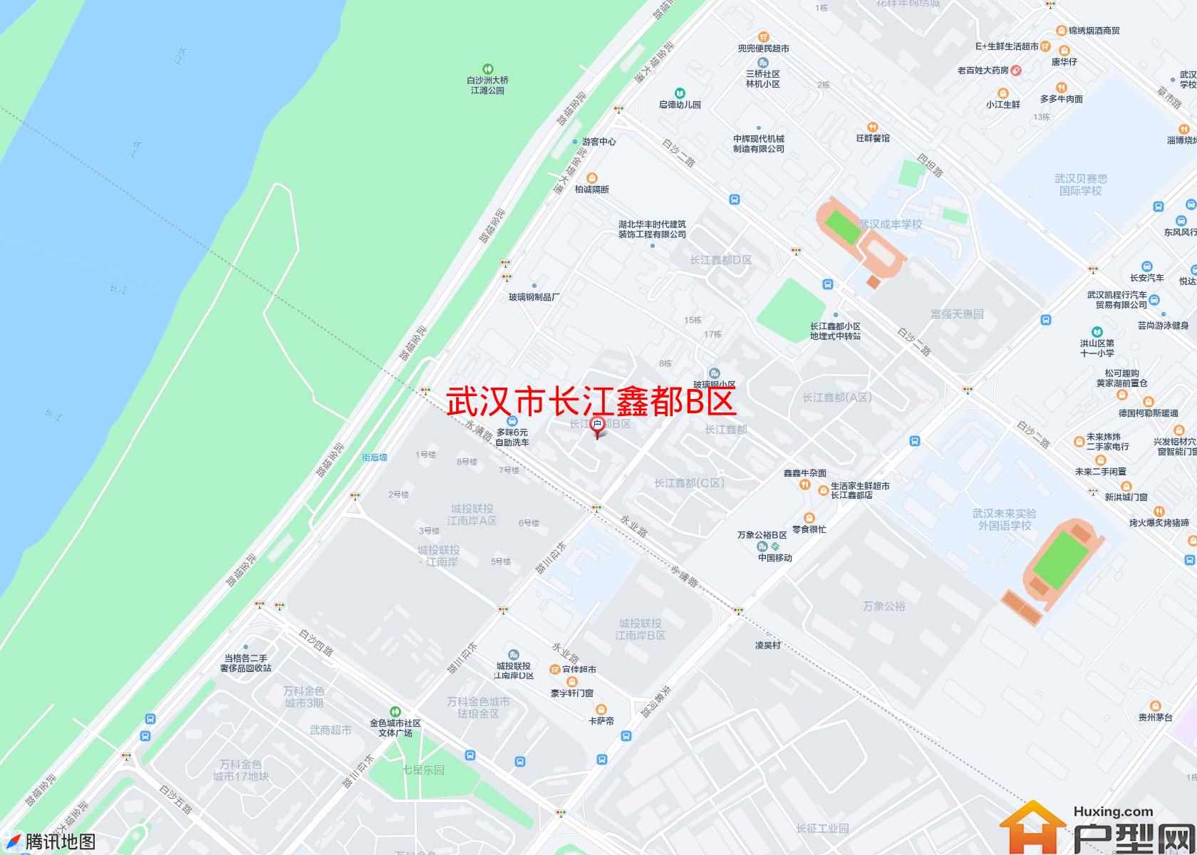 长江鑫都B区小区 - 户型网