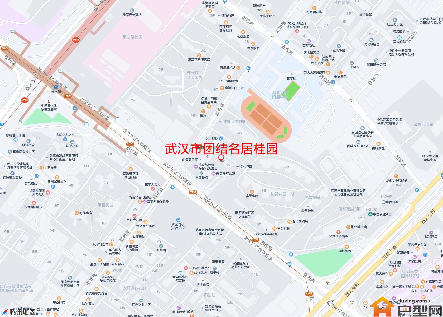 团结名居桂园小区 - 户型网