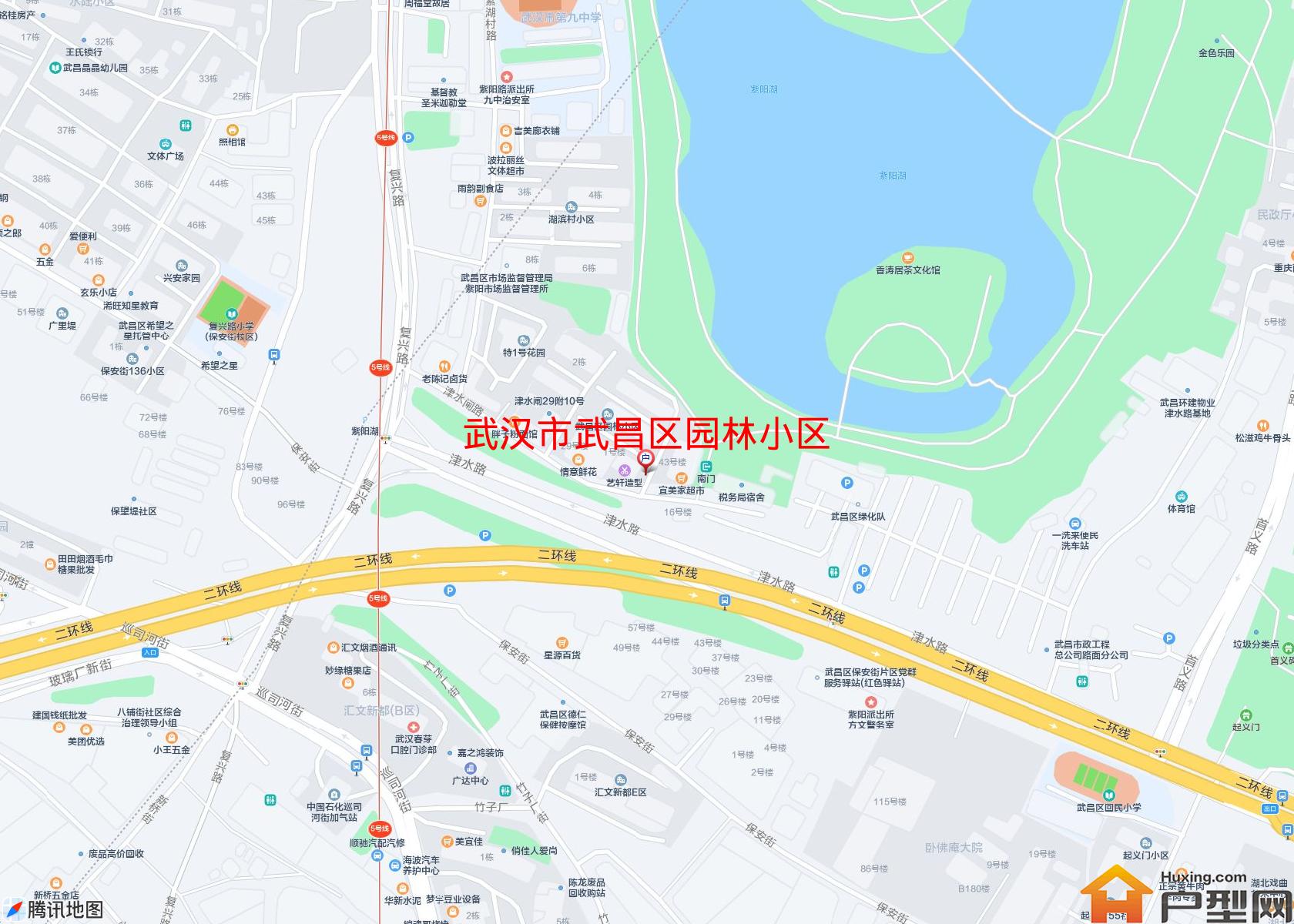 武昌区园林小区小区 - 户型网