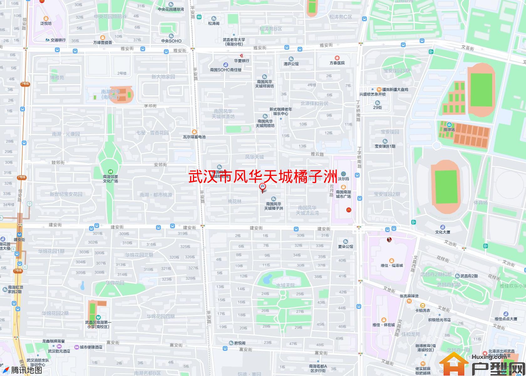 风华天城橘子洲小区 - 户型网