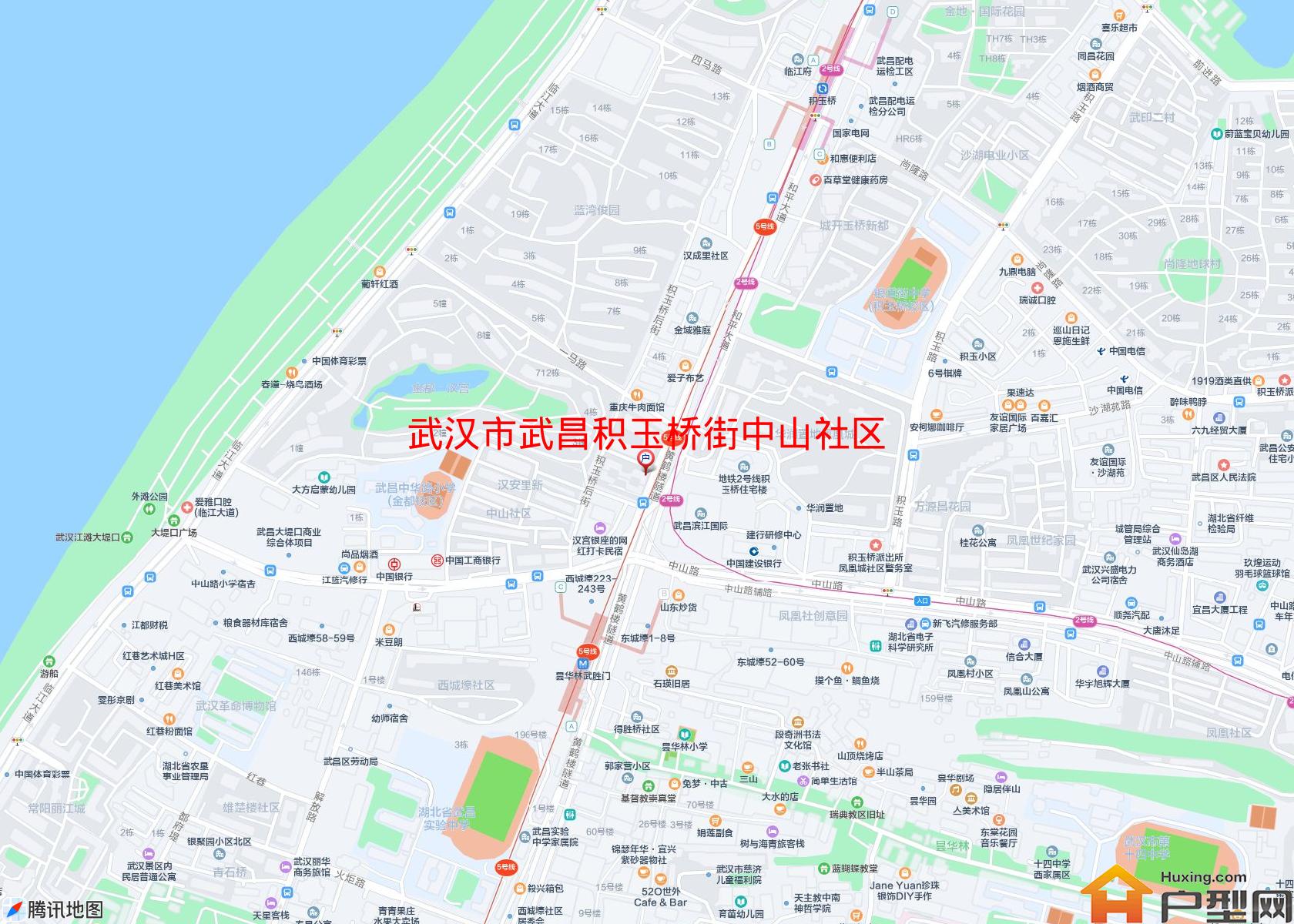 武昌积玉桥街中山社区小区 - 户型网