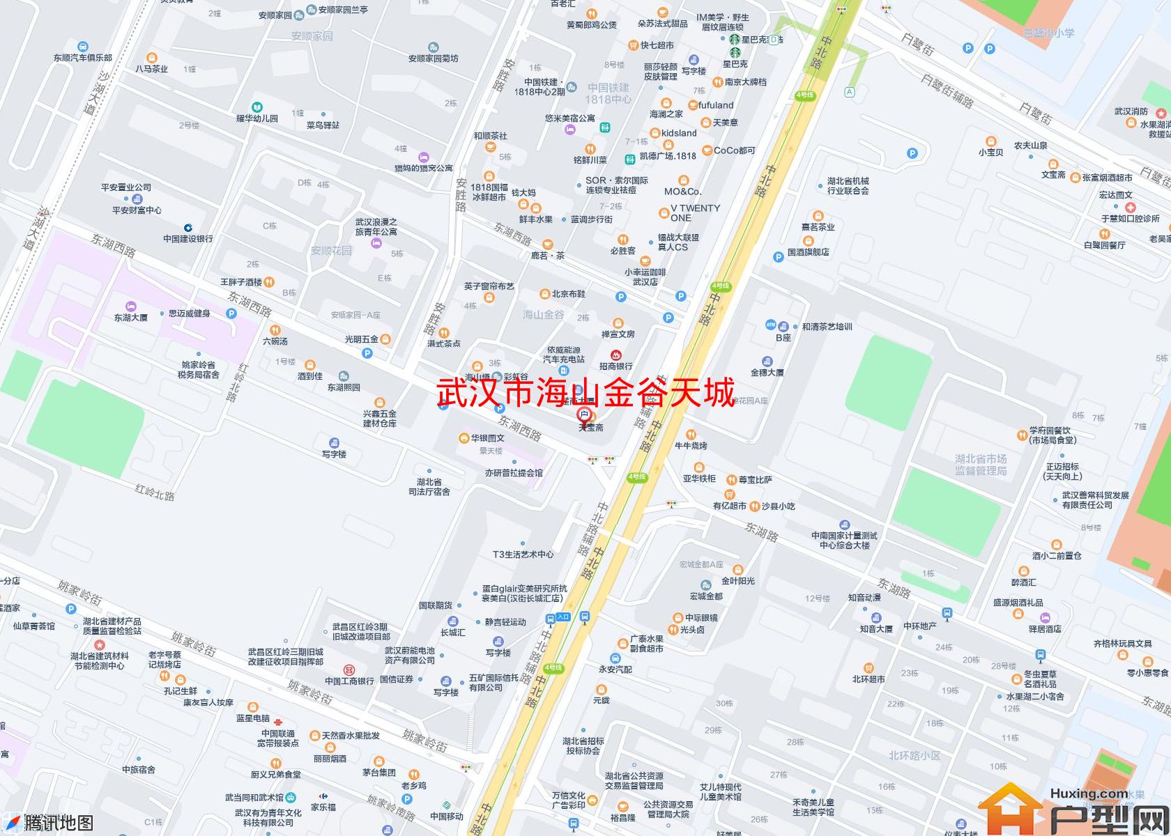 海山金谷天城小区 - 户型网