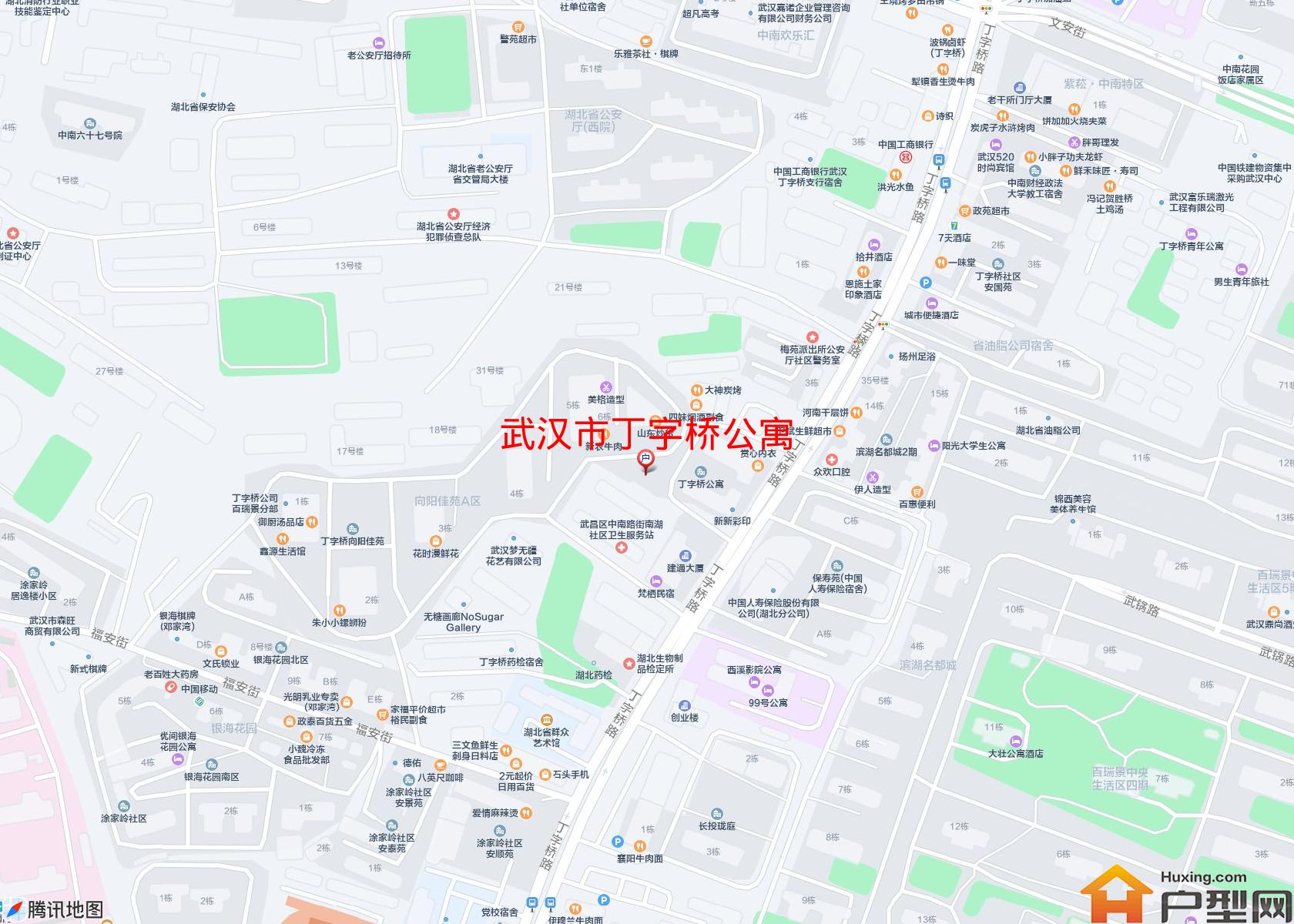 丁字桥公寓小区 - 户型网
