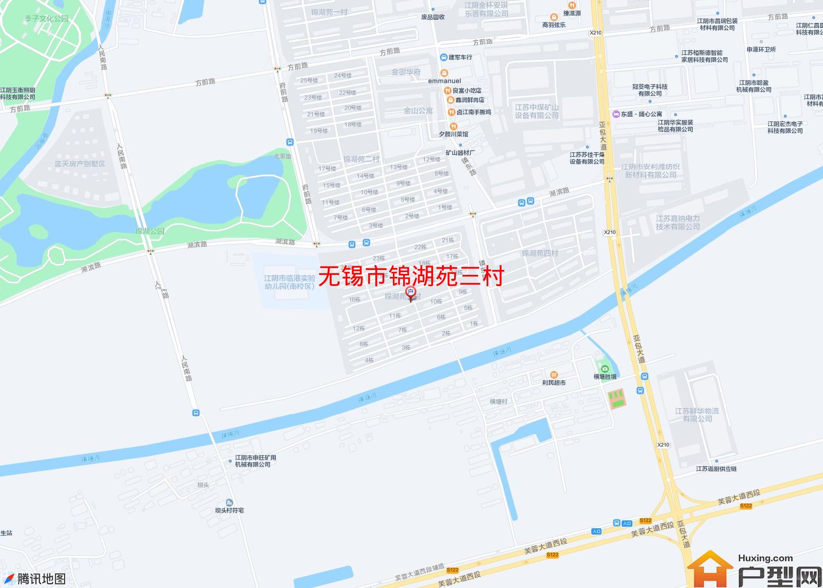 锦湖苑三村小区 - 户型网