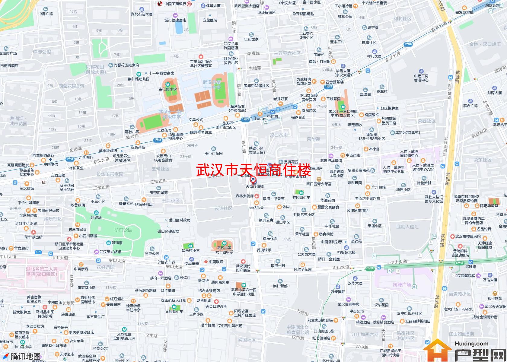 天恒商住楼小区 - 户型网