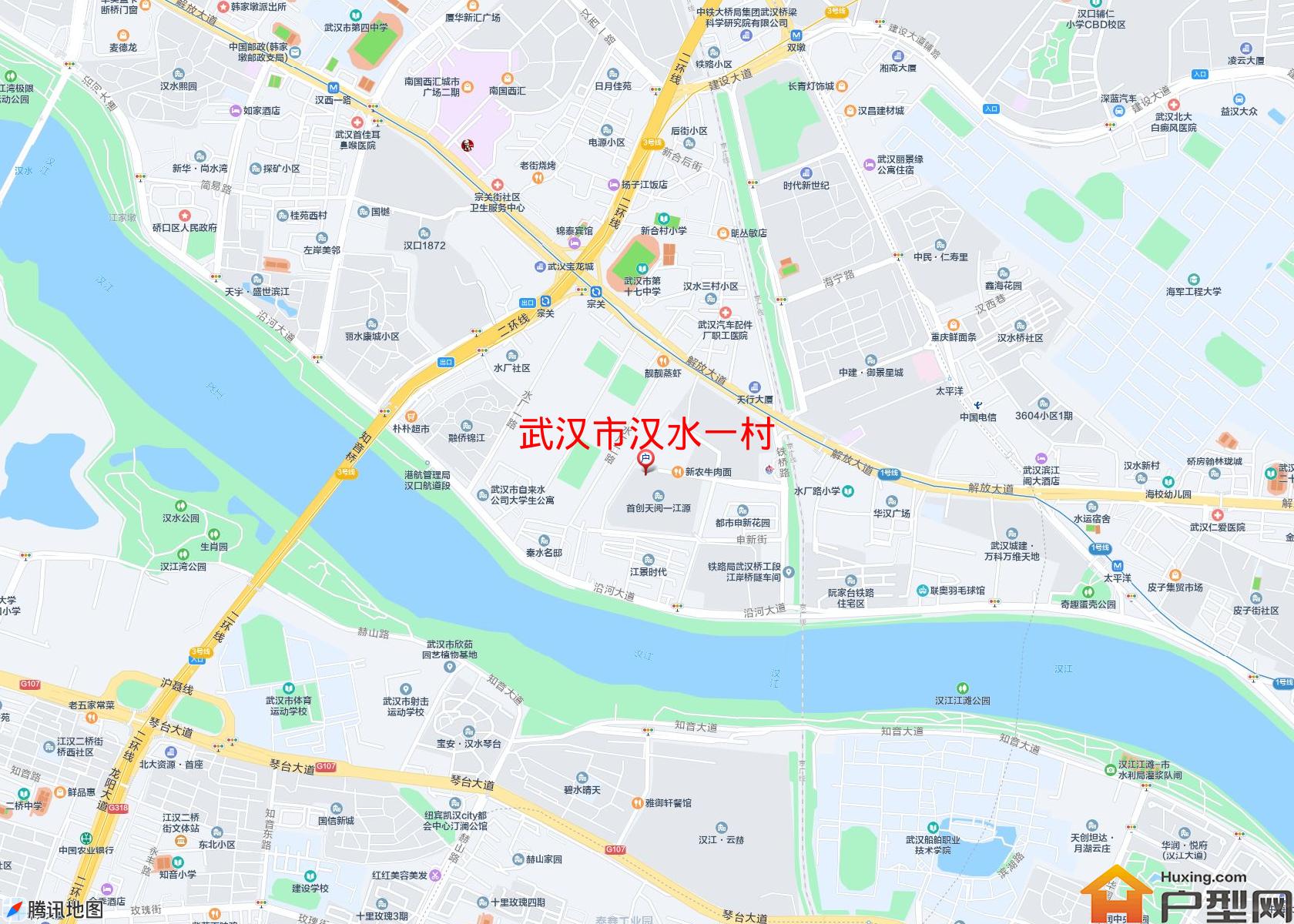 汉水一村小区 - 户型网