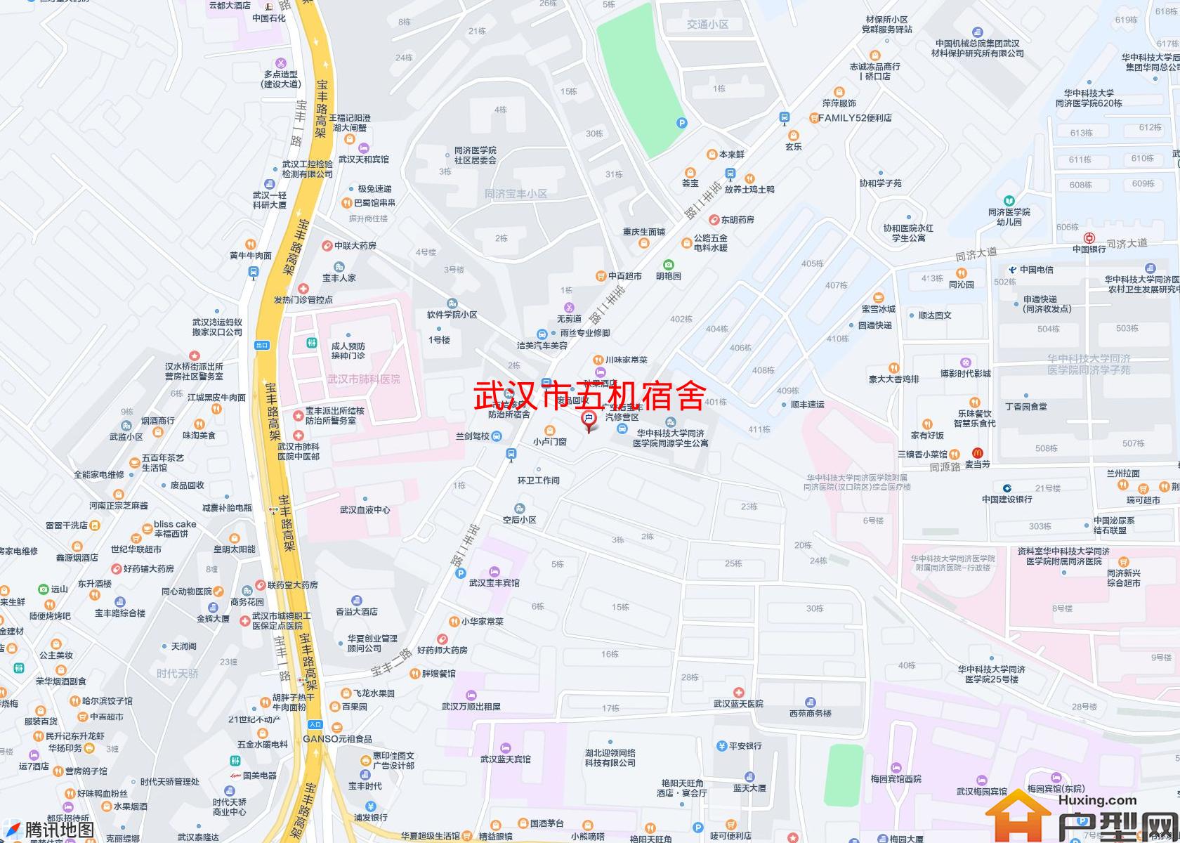 五机宿舍小区 - 户型网