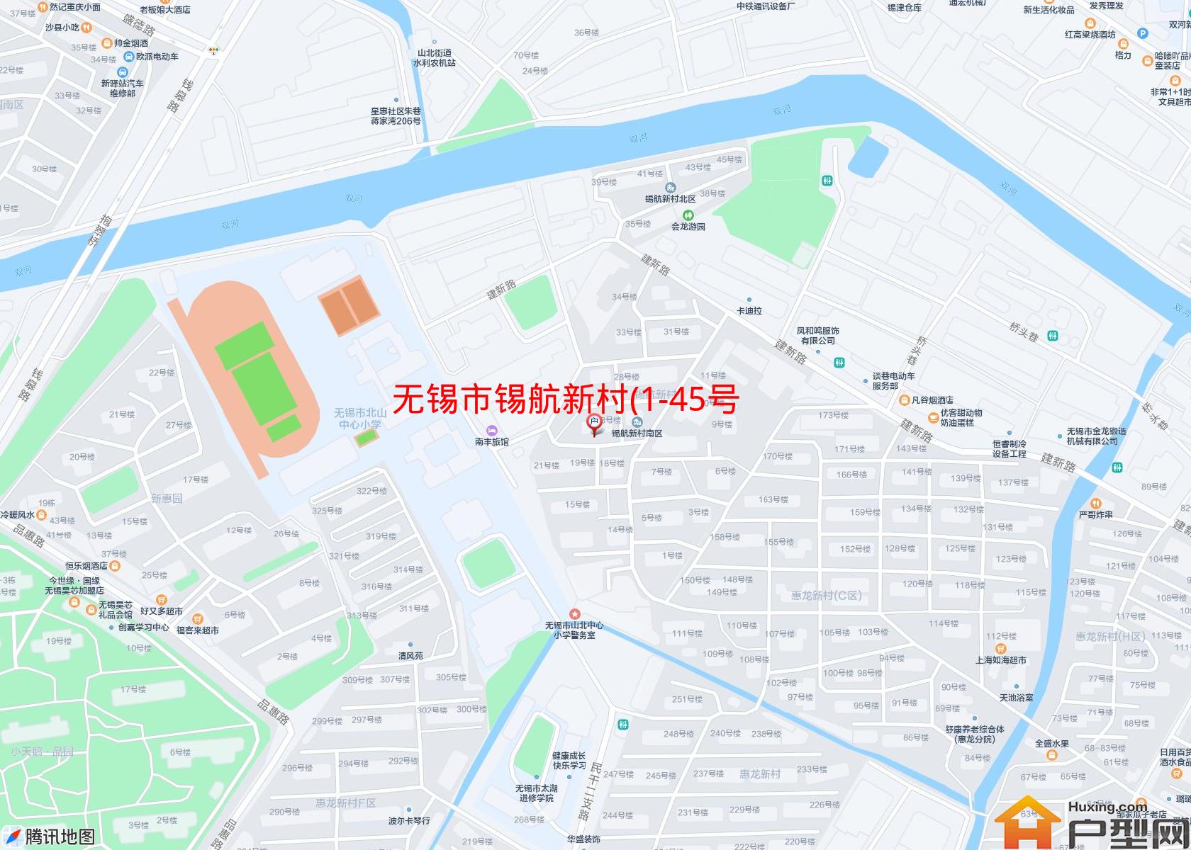 锡航新村(1-45号)小区 - 户型网