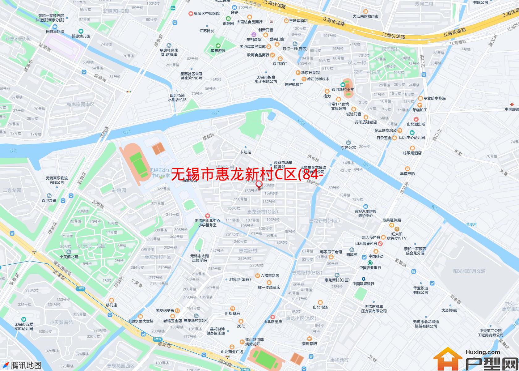 惠龙新村C区(84-176号)小区 - 户型网