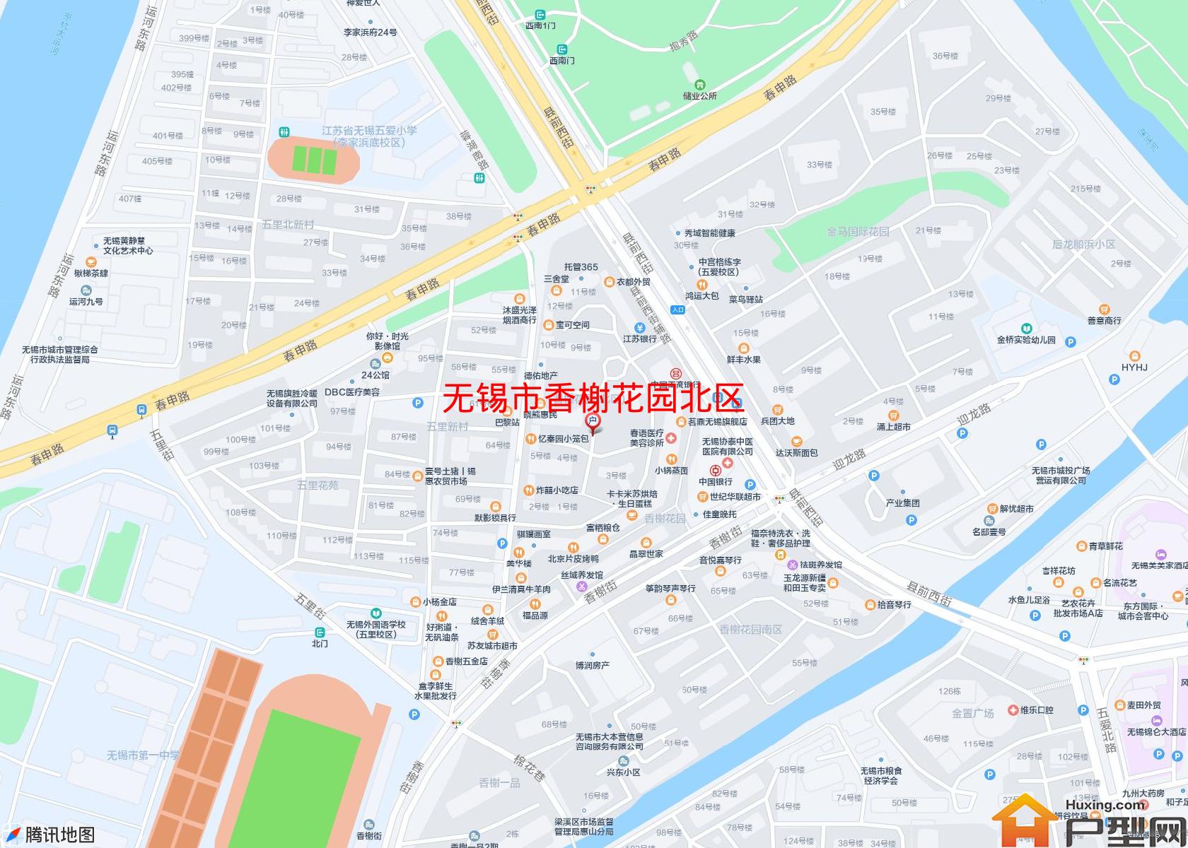 香榭花园北区小区 - 户型网