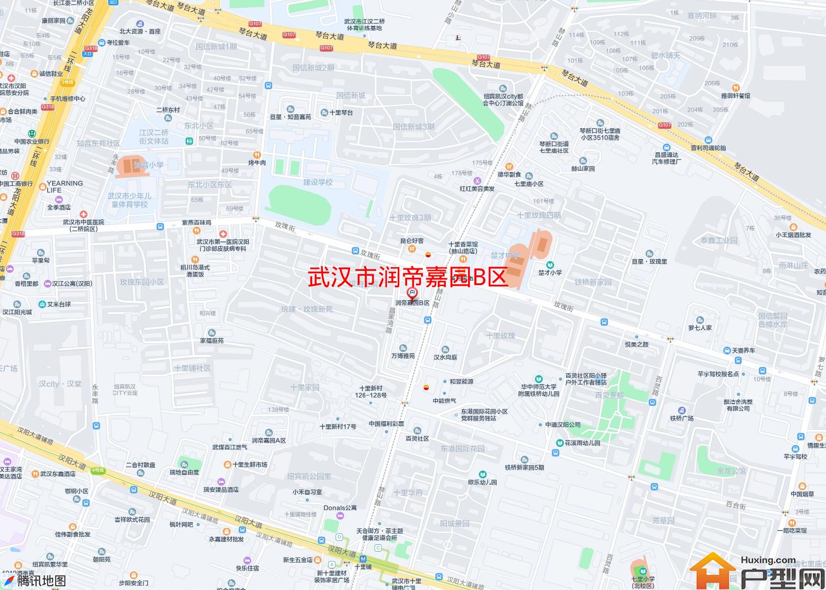 润帝嘉园B区小区 - 户型网