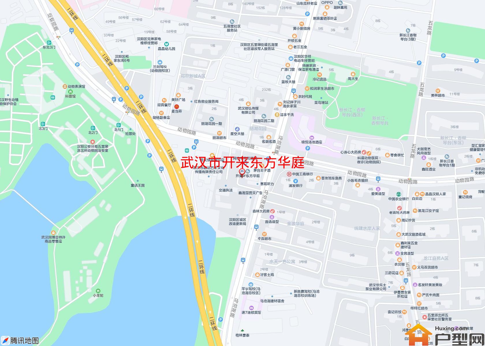 开来东方华庭小区 - 户型网