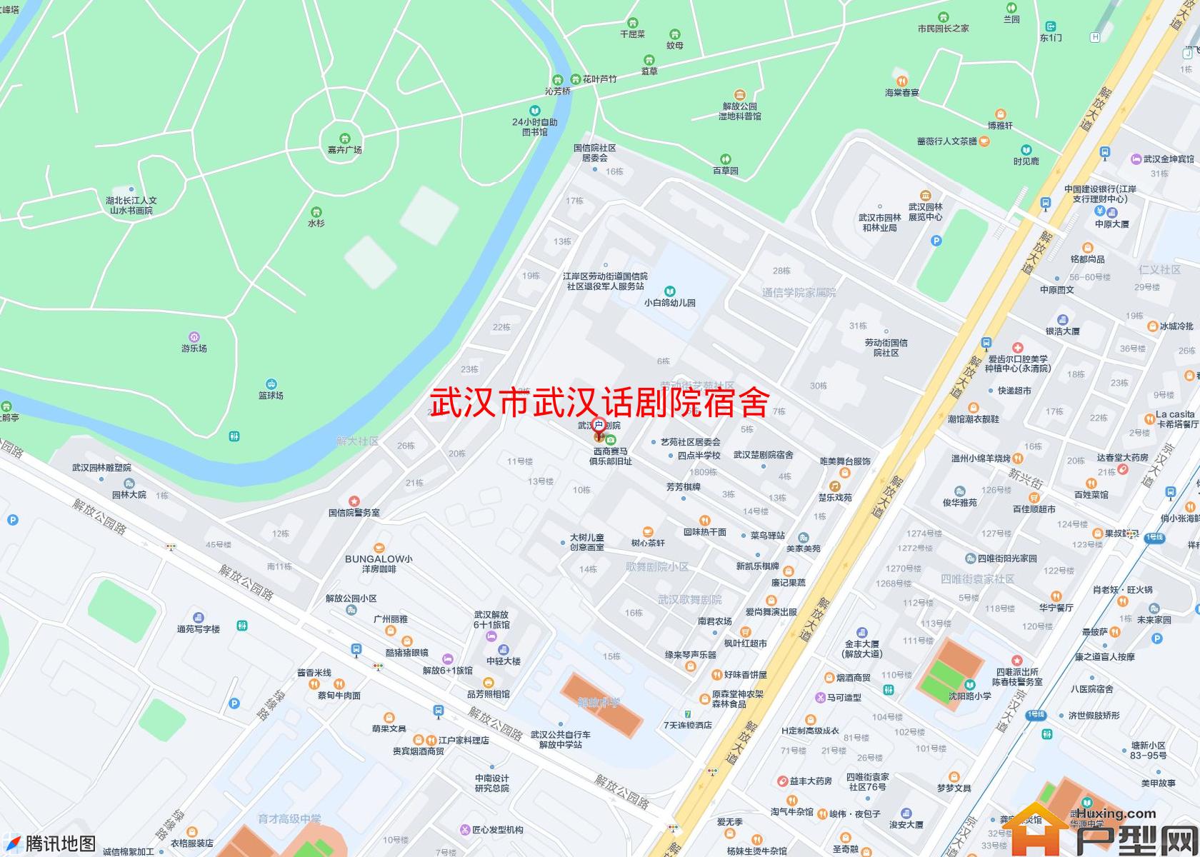 武汉话剧院宿舍小区 - 户型网