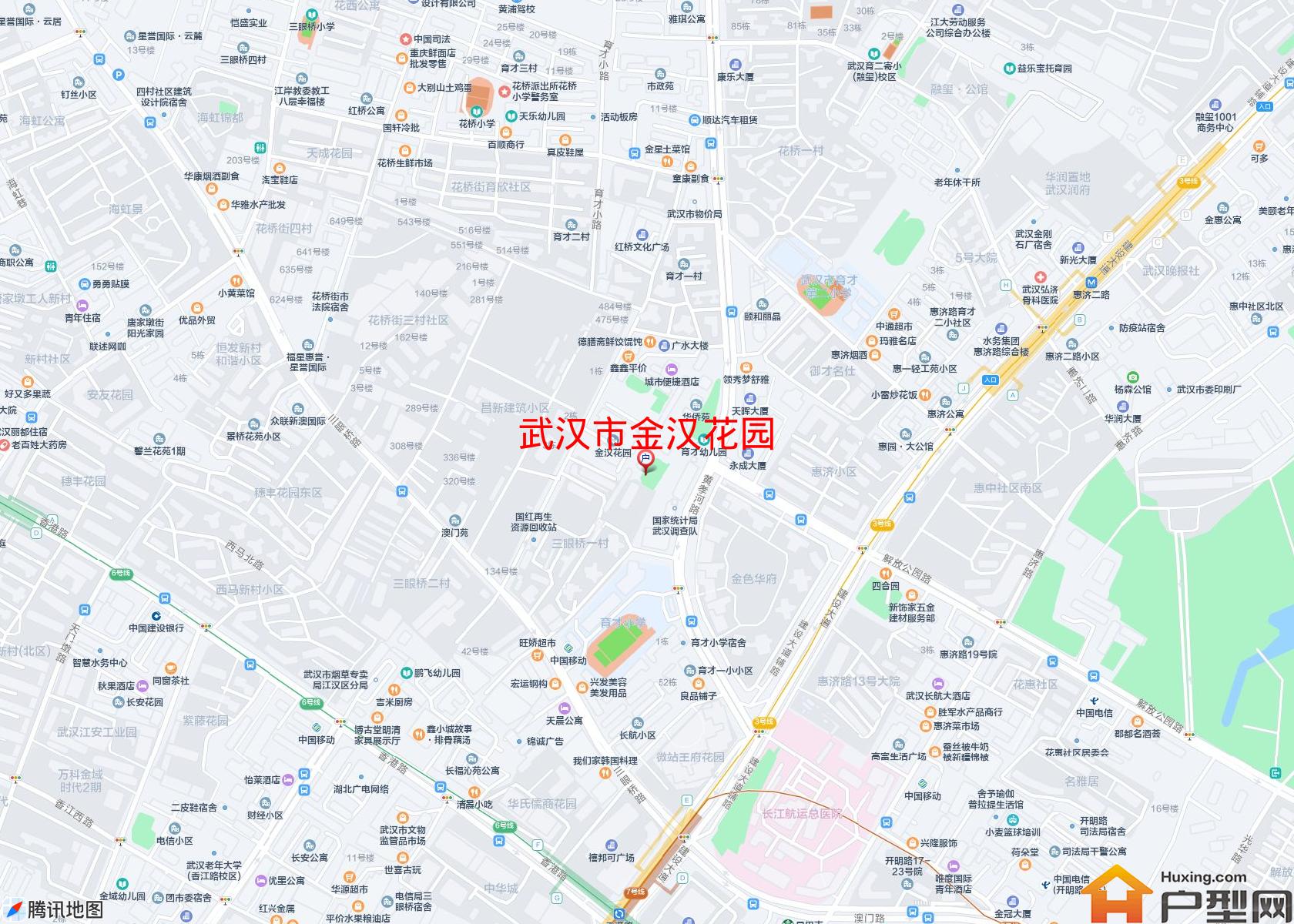 金汉花园小区 - 户型网