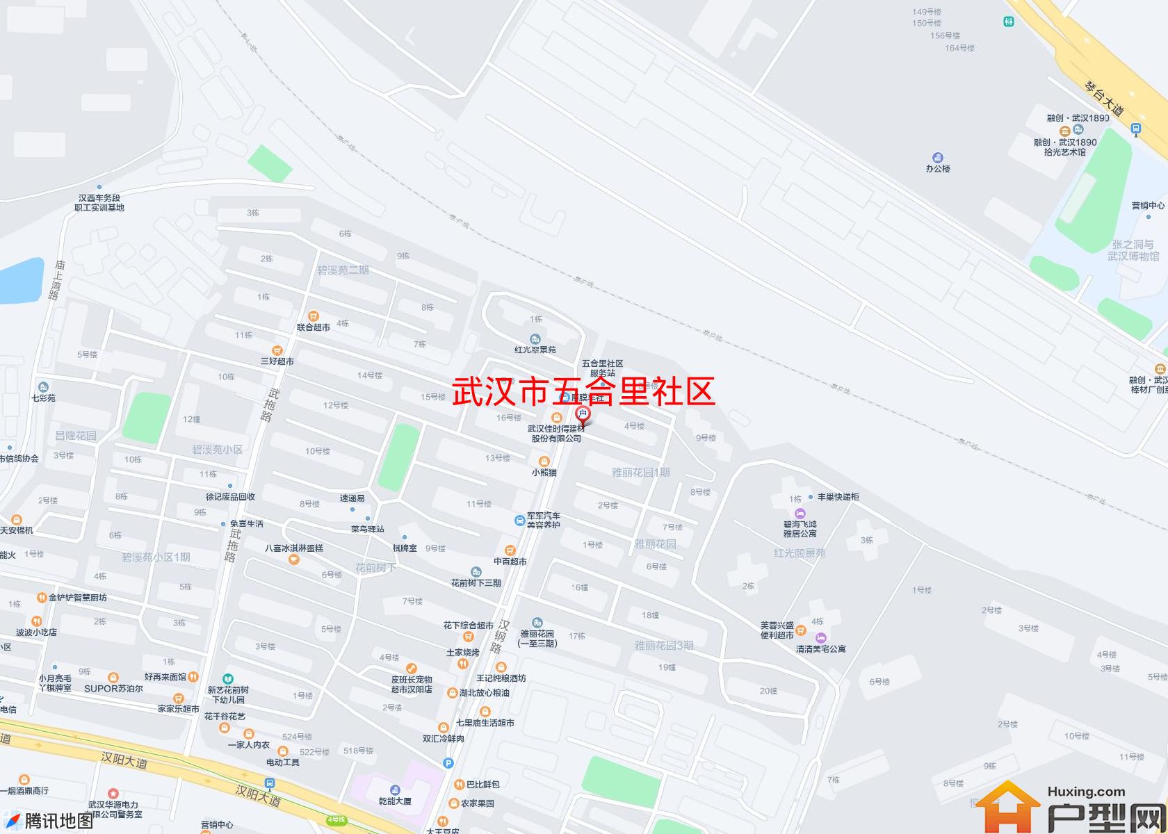 五合里社区小区 - 户型网