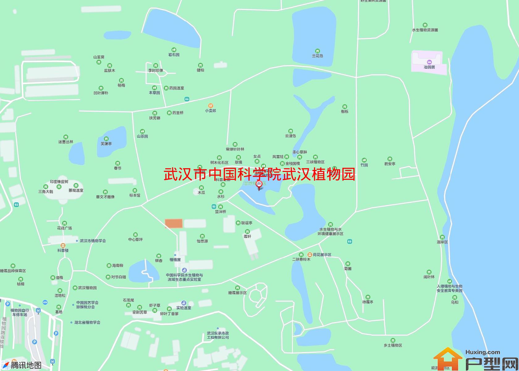 中国科学院武汉植物园小区小区 - 户型网