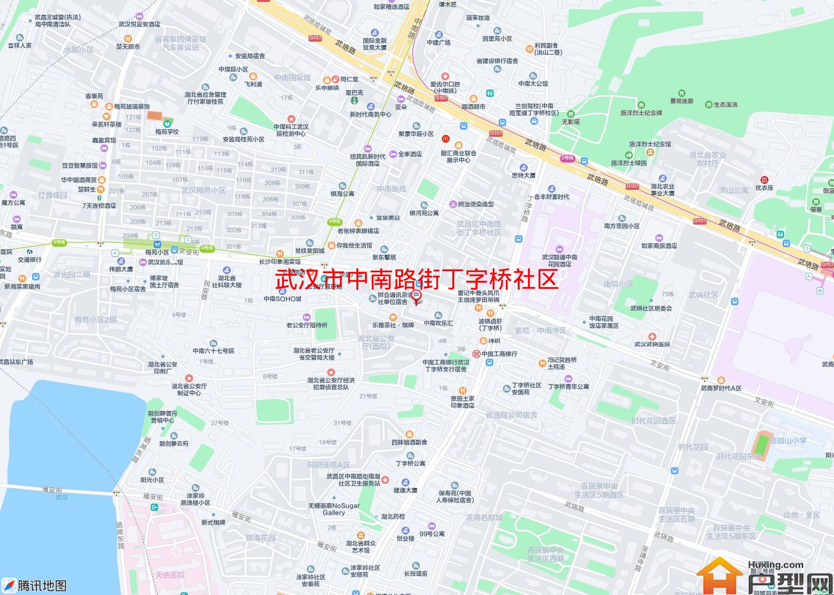 中南路街丁字桥社区小区 - 户型网