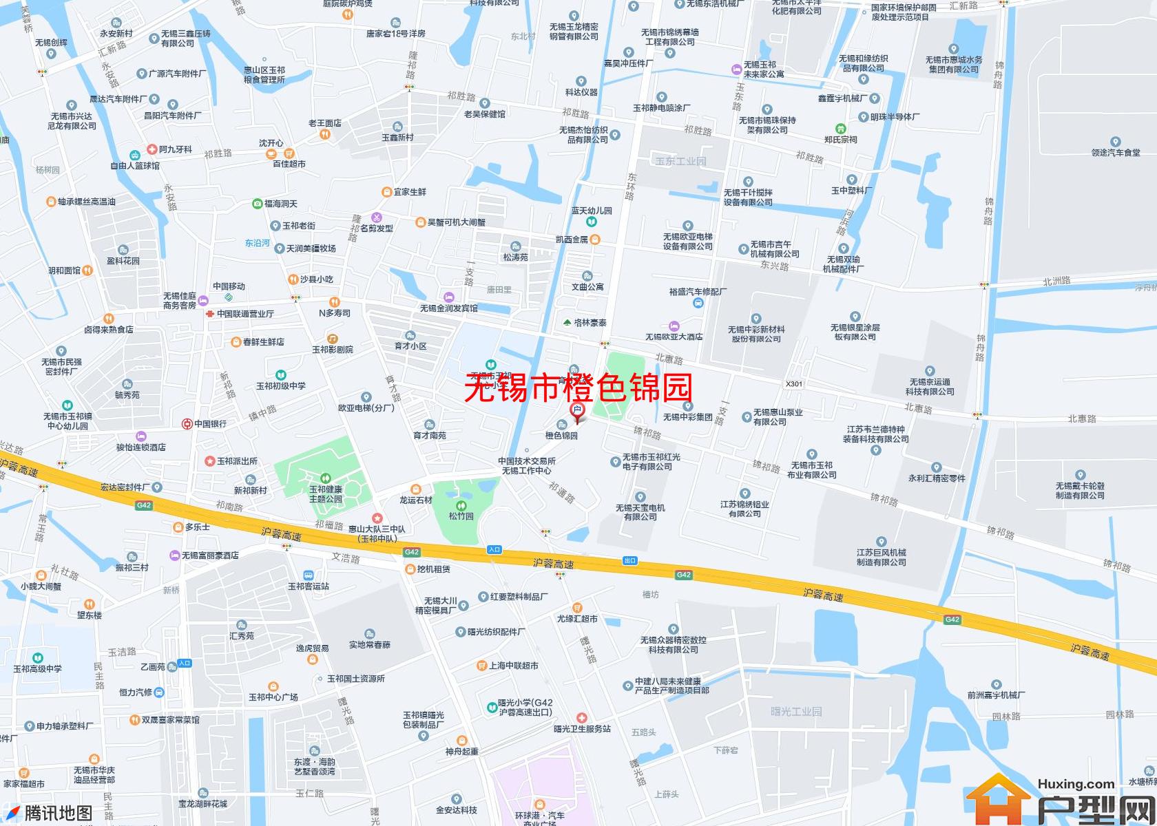 橙色锦园小区 - 户型网