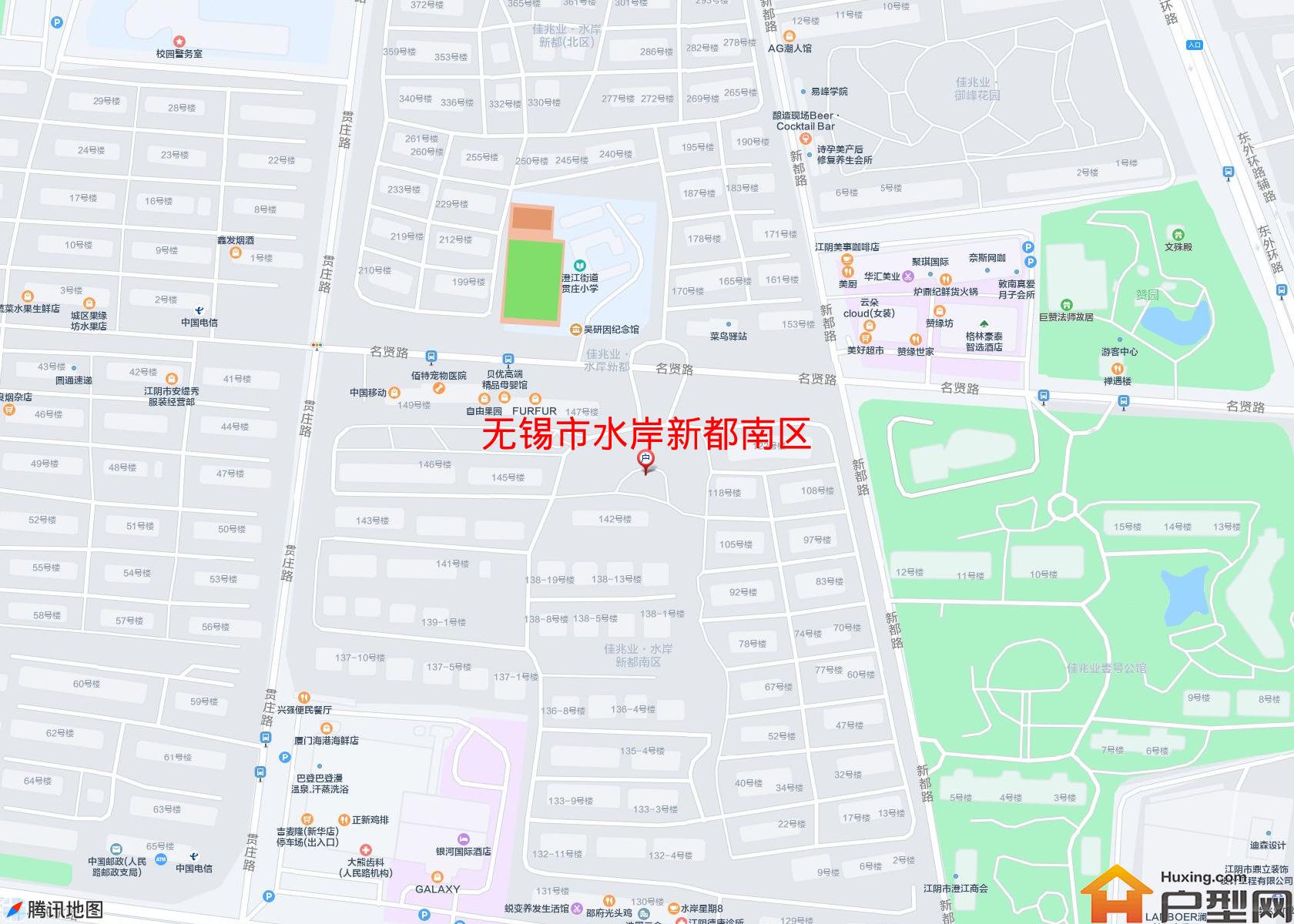 水岸新都南区小区 - 户型网