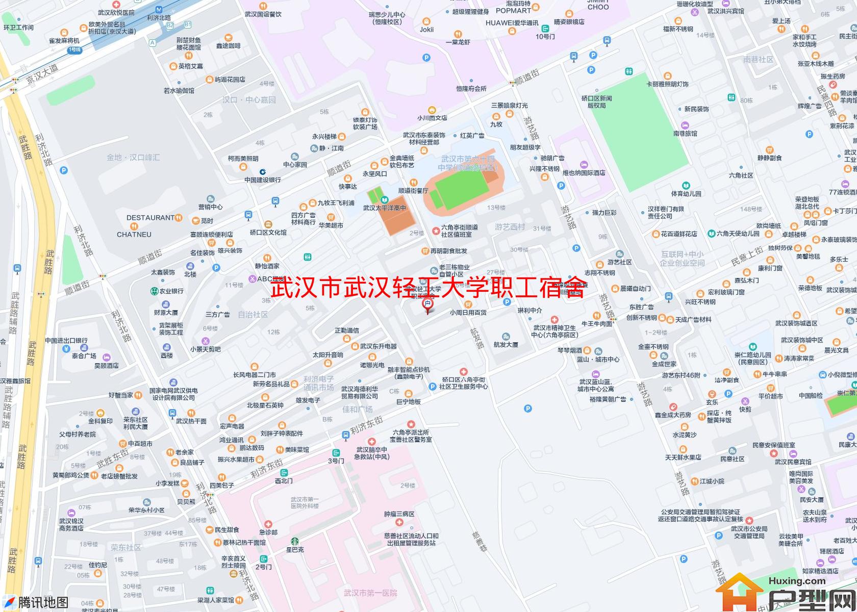 武汉轻工大学职工宿舍小区 - 户型网