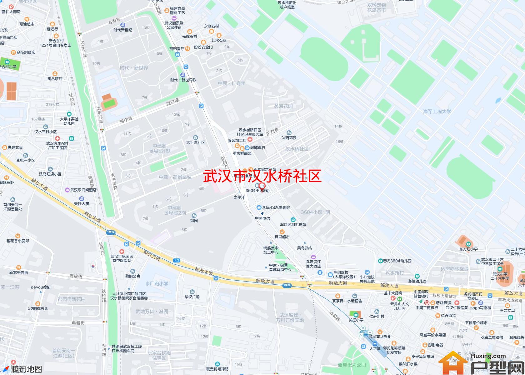 汉水桥社区小区 - 户型网
