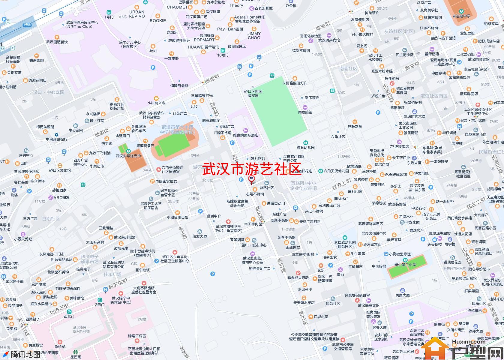 游艺社区小区 - 户型网
