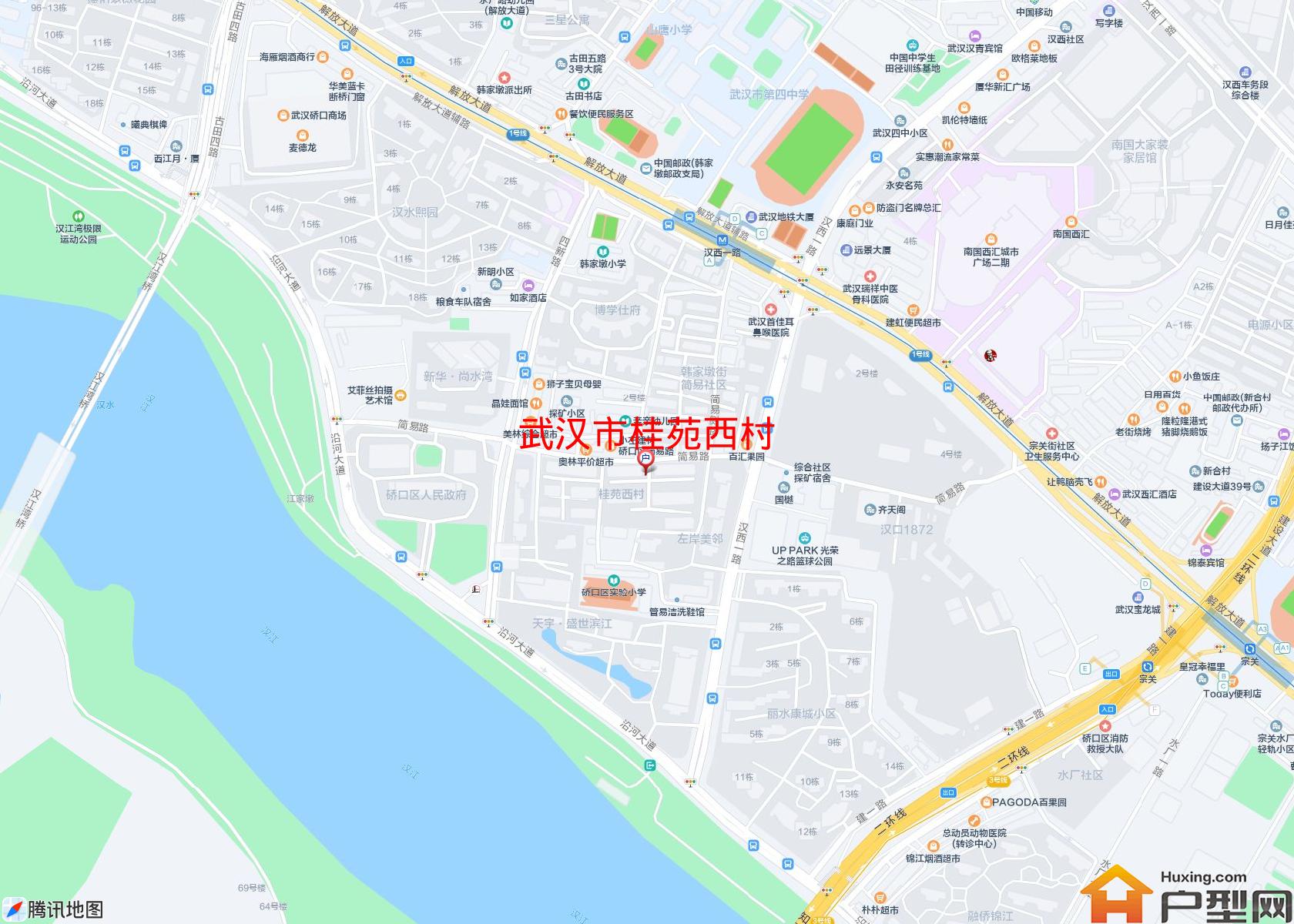 桂苑西村小区 - 户型网