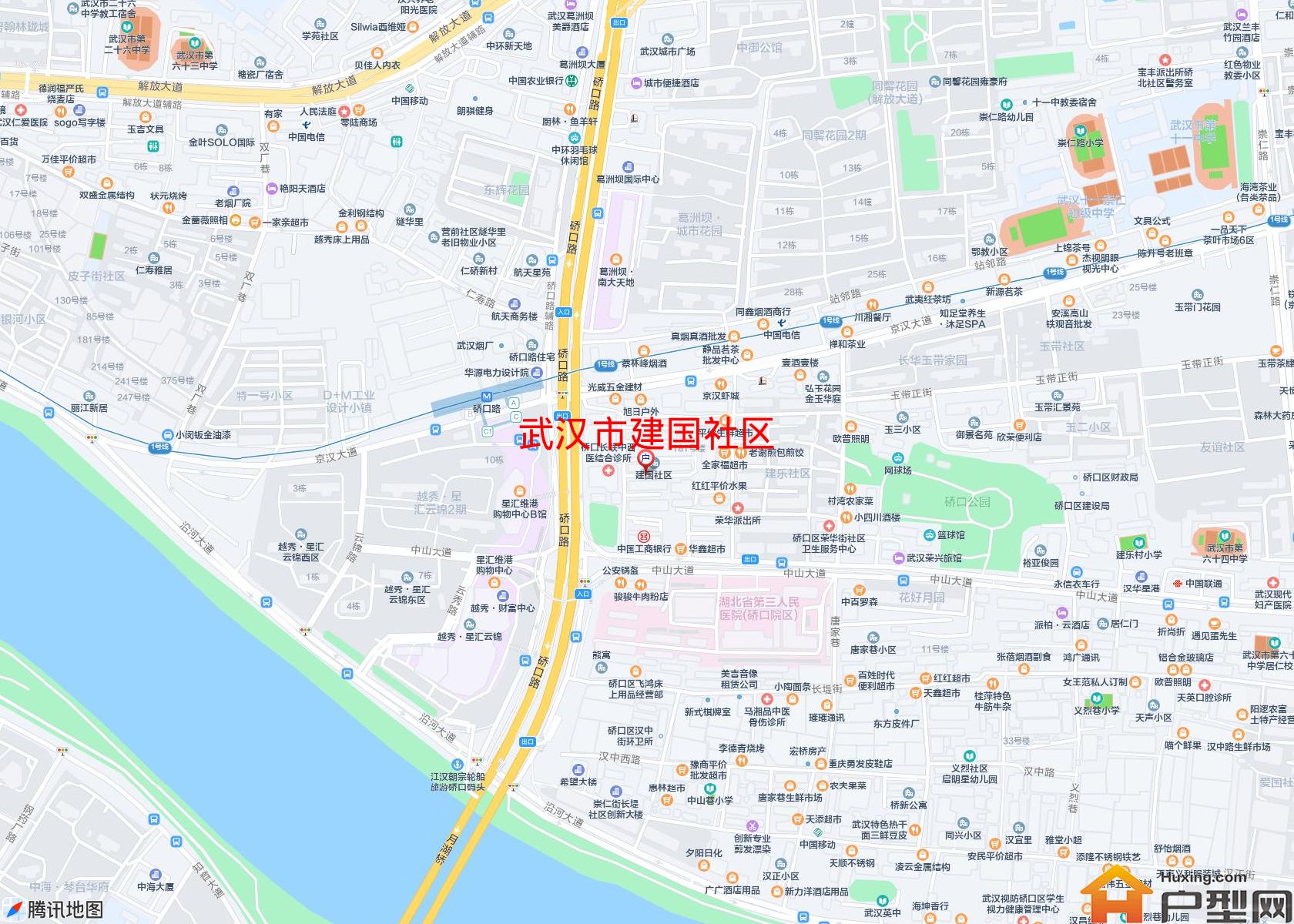 建国社区小区 - 户型网