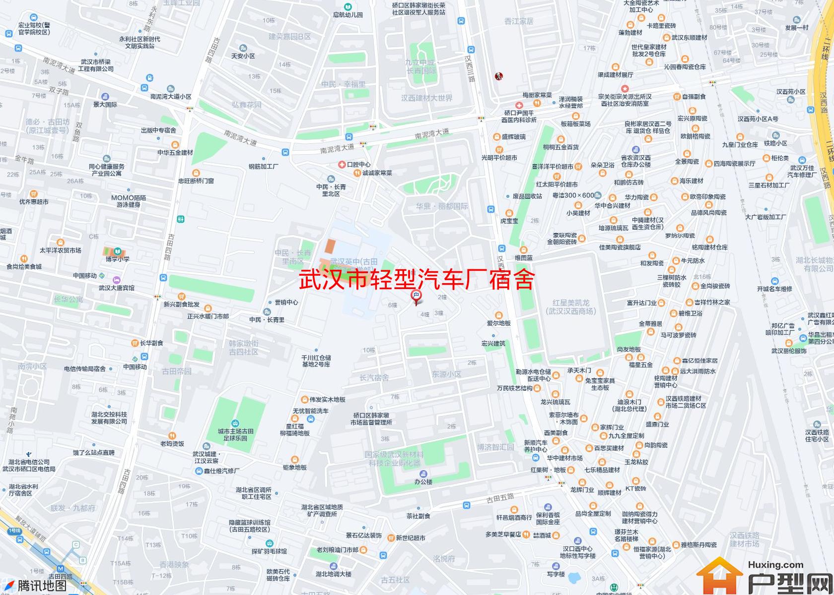 轻型汽车厂宿舍小区 - 户型网