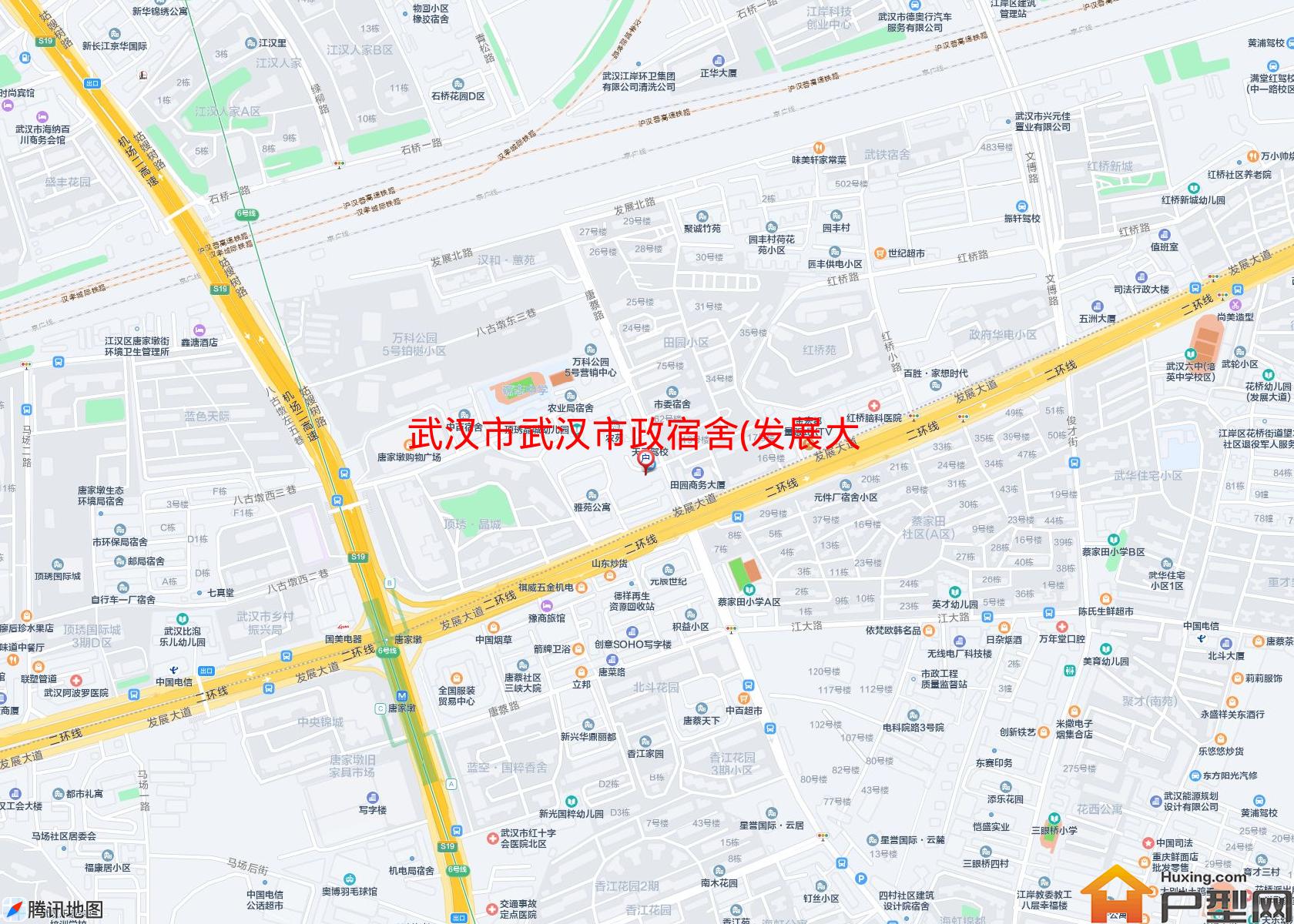 武汉市政宿舍(发展大道)小区 - 户型网